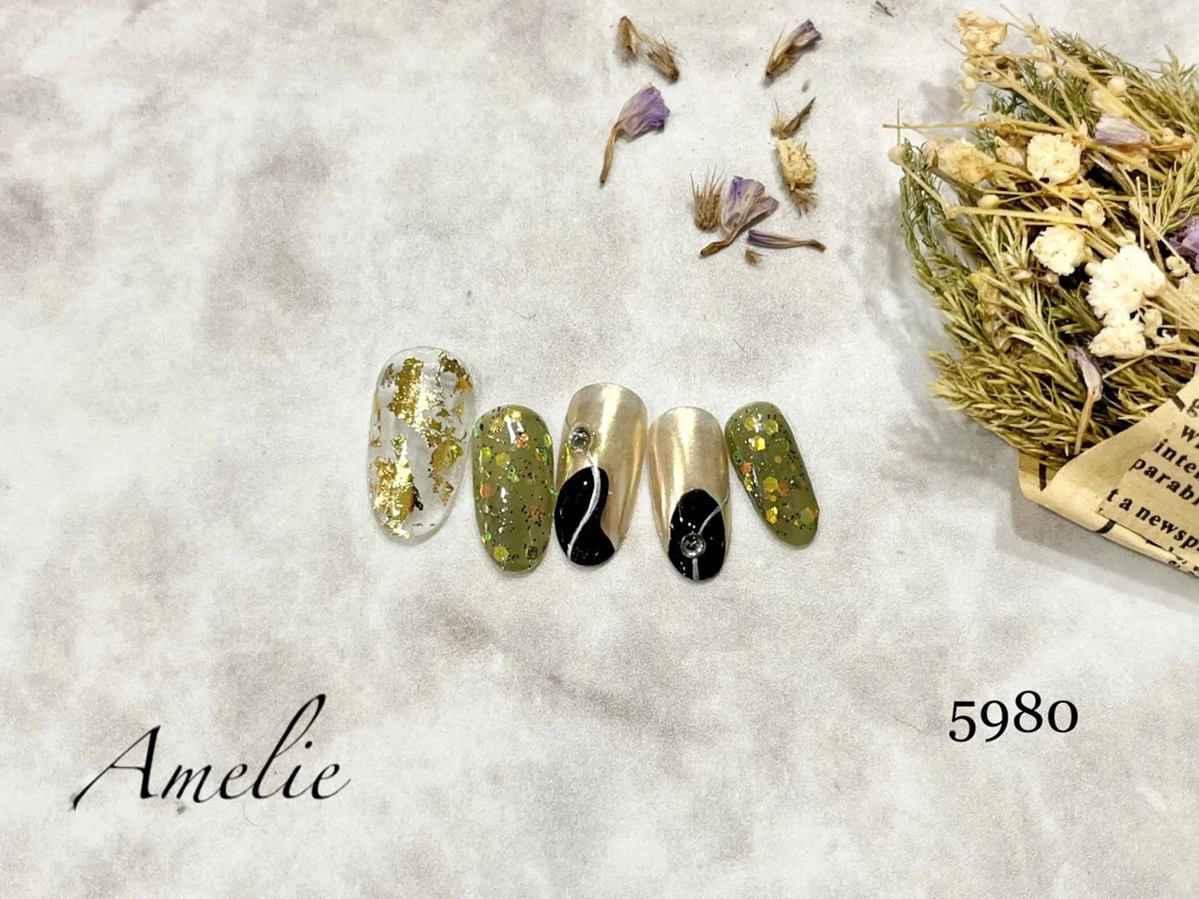 ネイル いちじゅう あおいのネイルデザイン