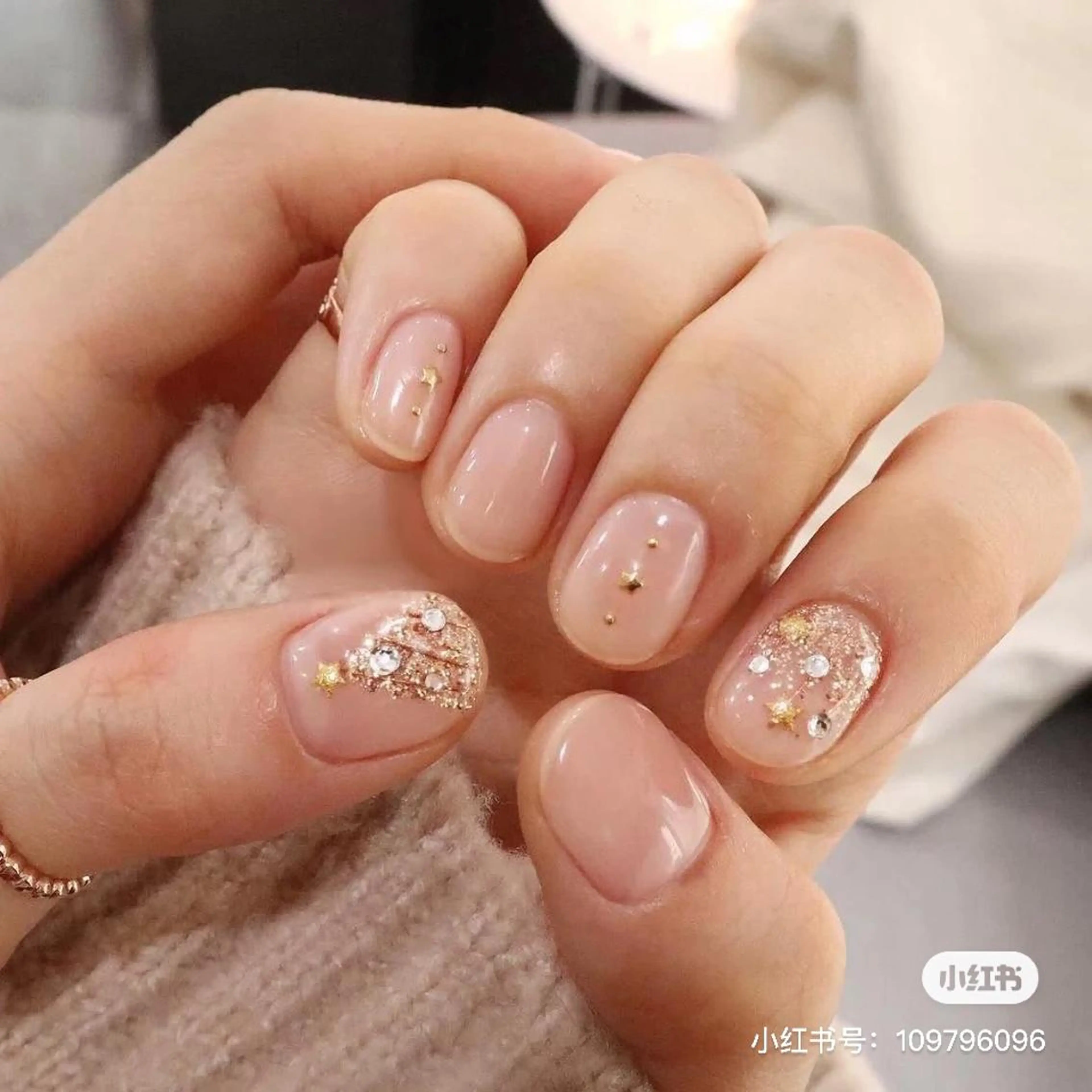 ネイル 冬ネイル クリスマス ハンドネイル Lien  _リエン リエンのネイルデザイン