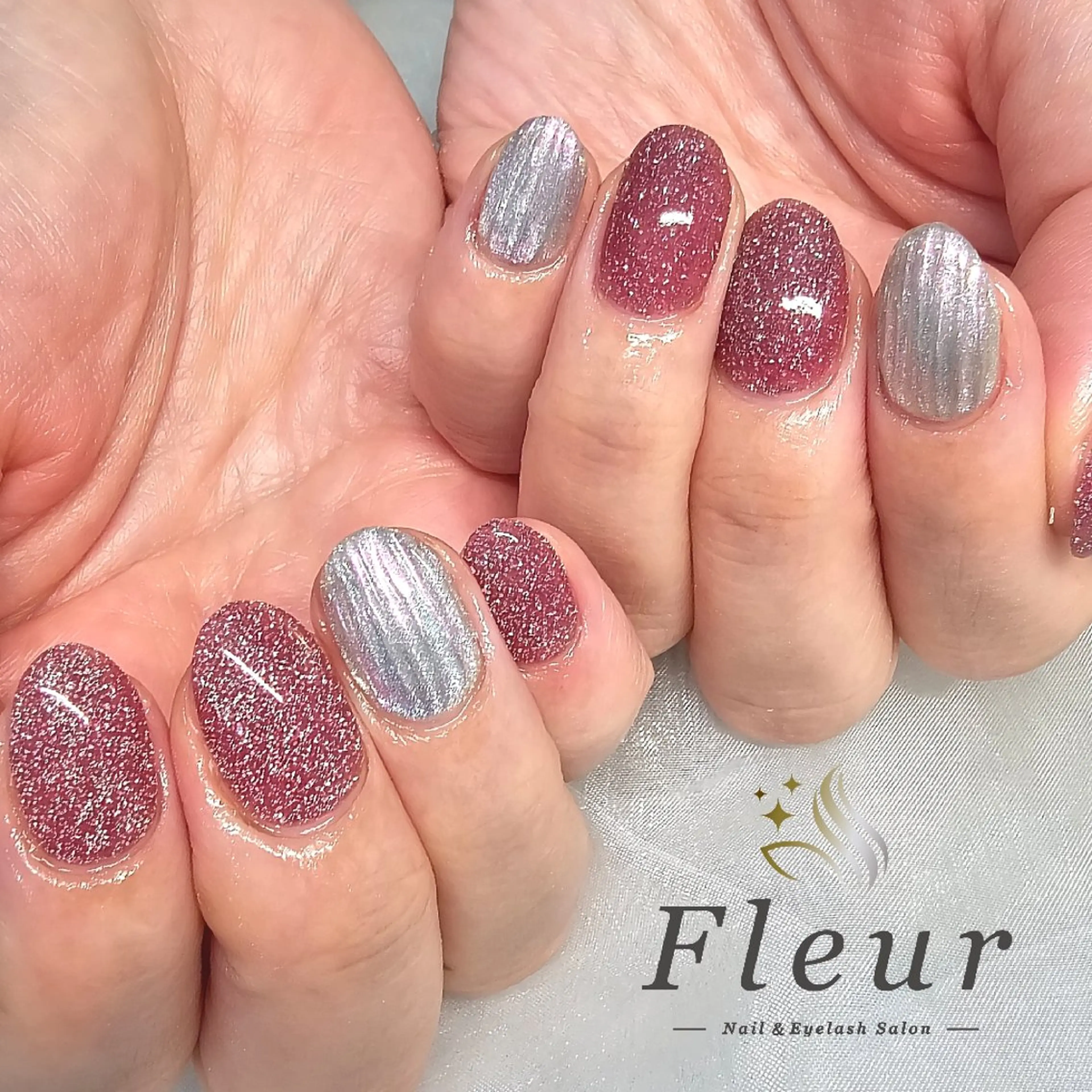 ネイル nail&eye ♡Fleur♡のネイルデザイン