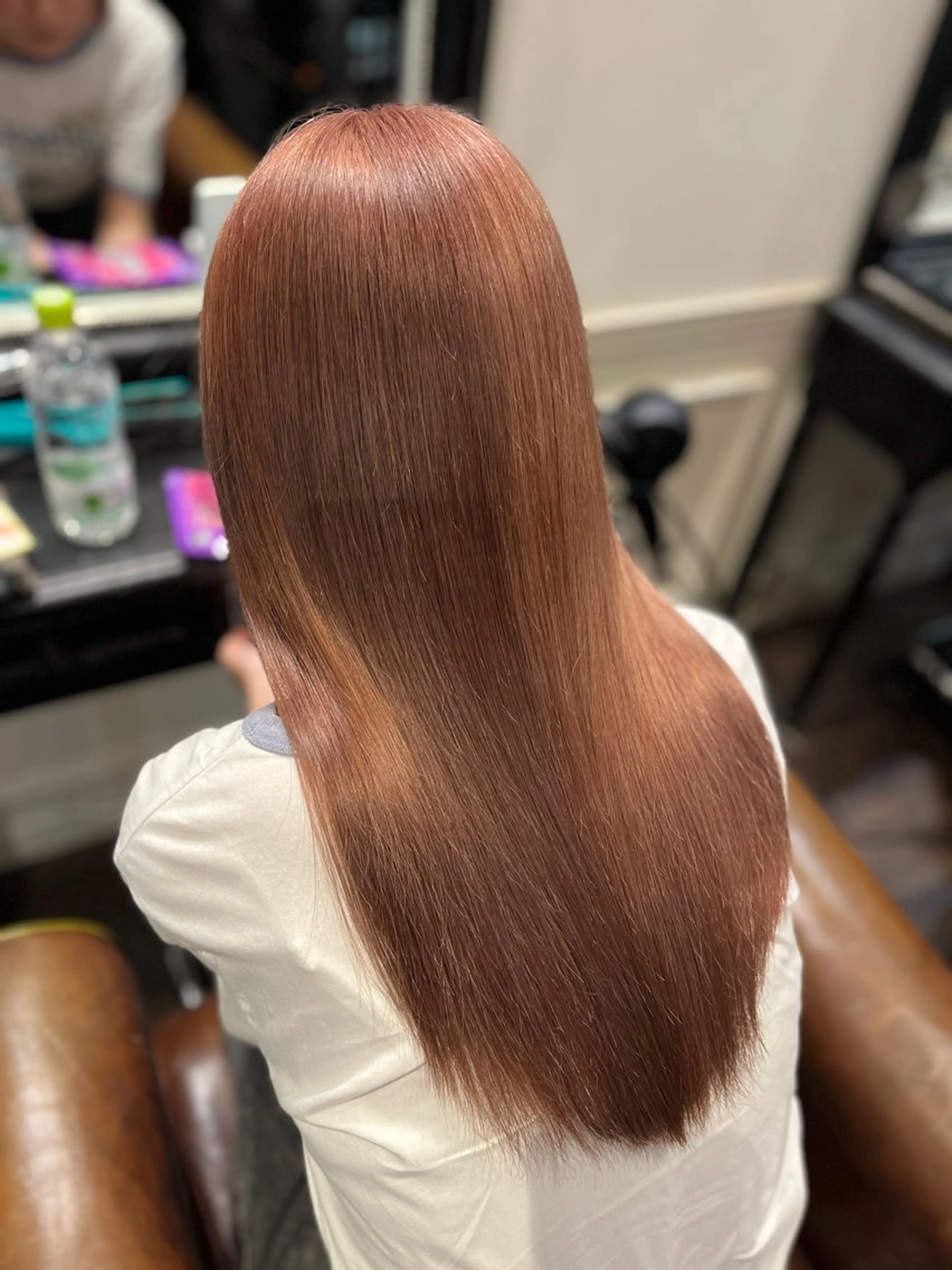 カラー 竹内 穂乃佳のヘアスタイル