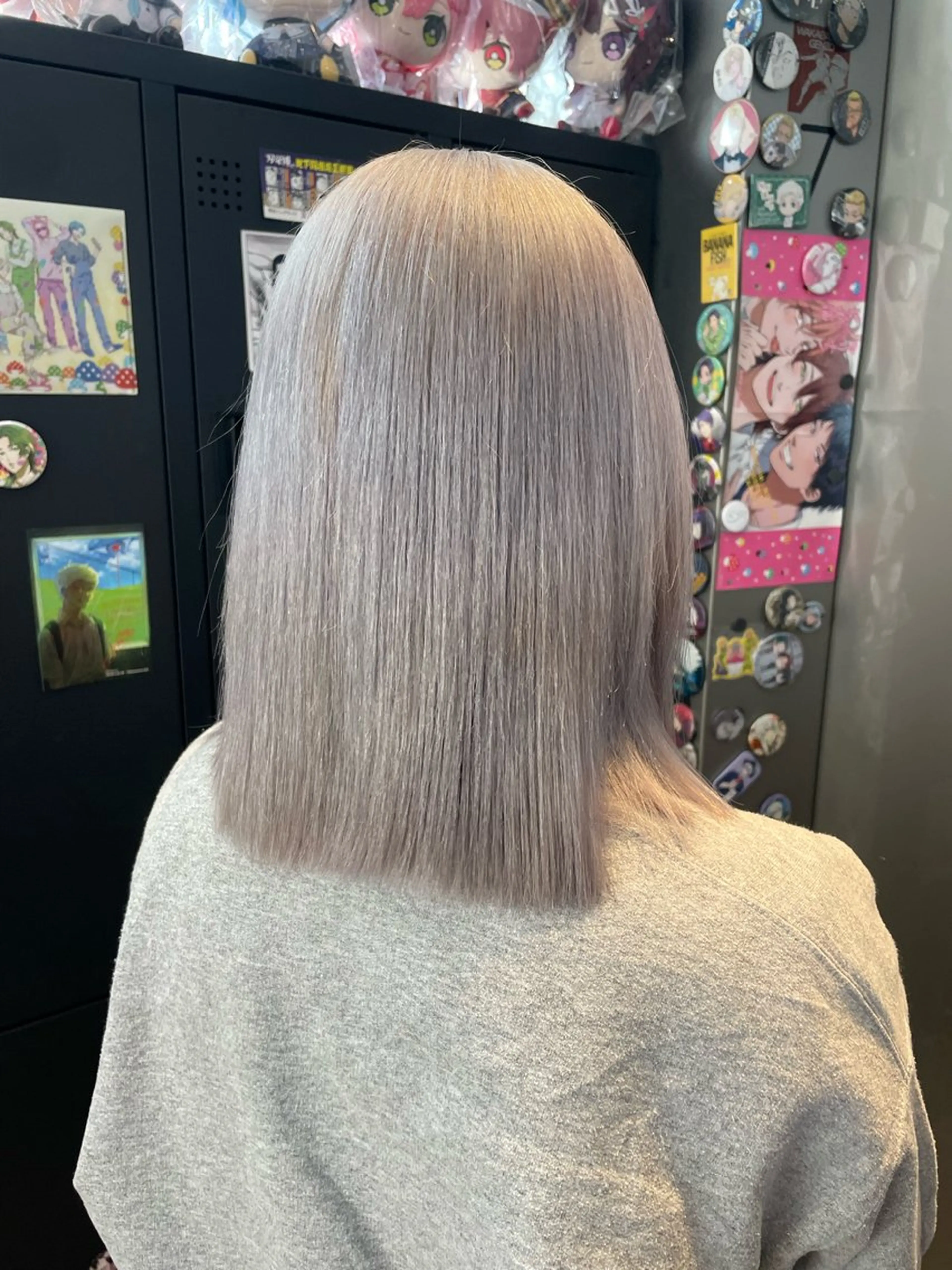 ミディアム カラー ヘアカラー 💖推しカラー💖 オタク美容師✂ゆづきのヘアスタイル