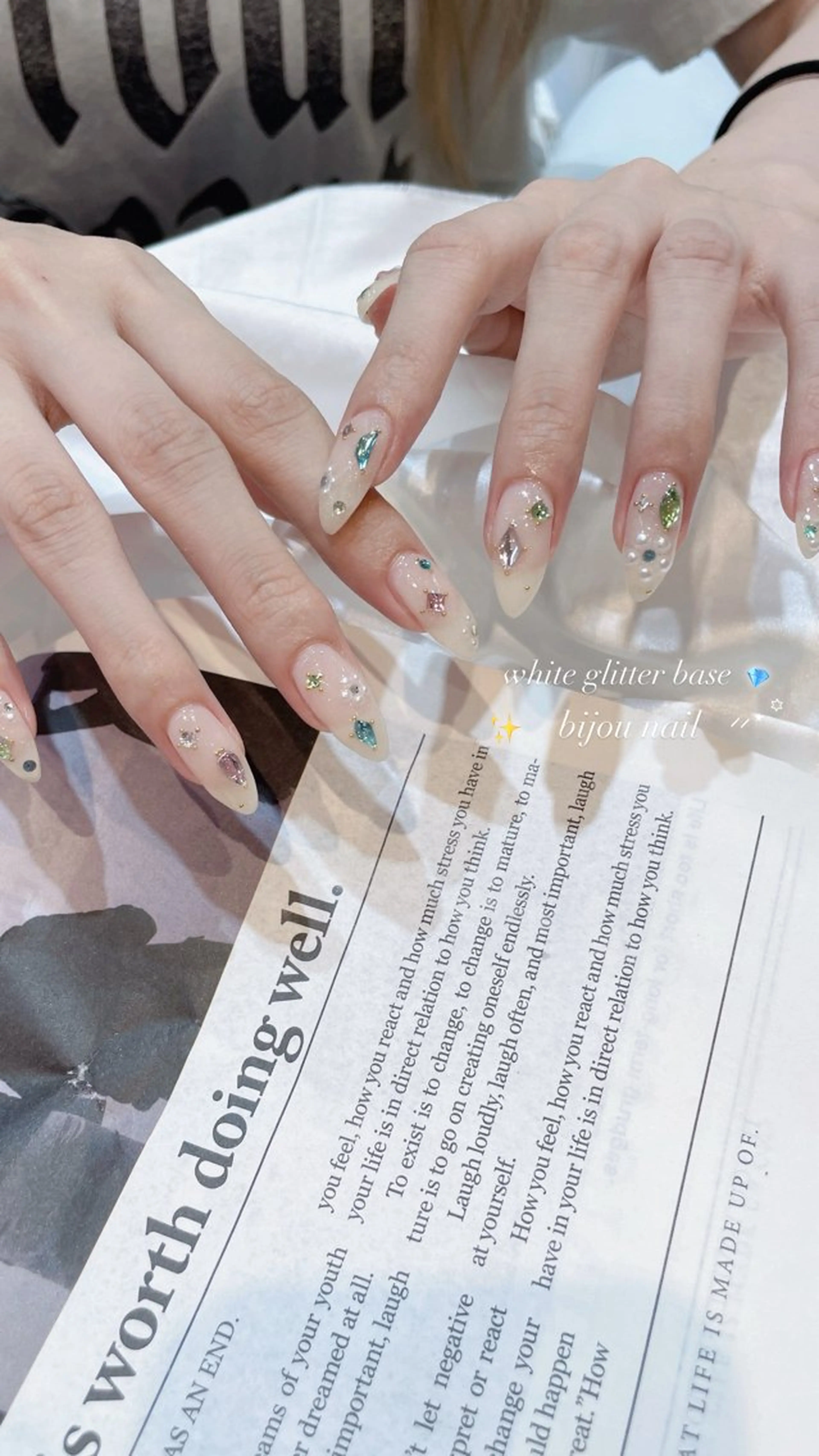 ネイル ハンドネイル classic 新横浜所属・山田 暉のネイルデザイン