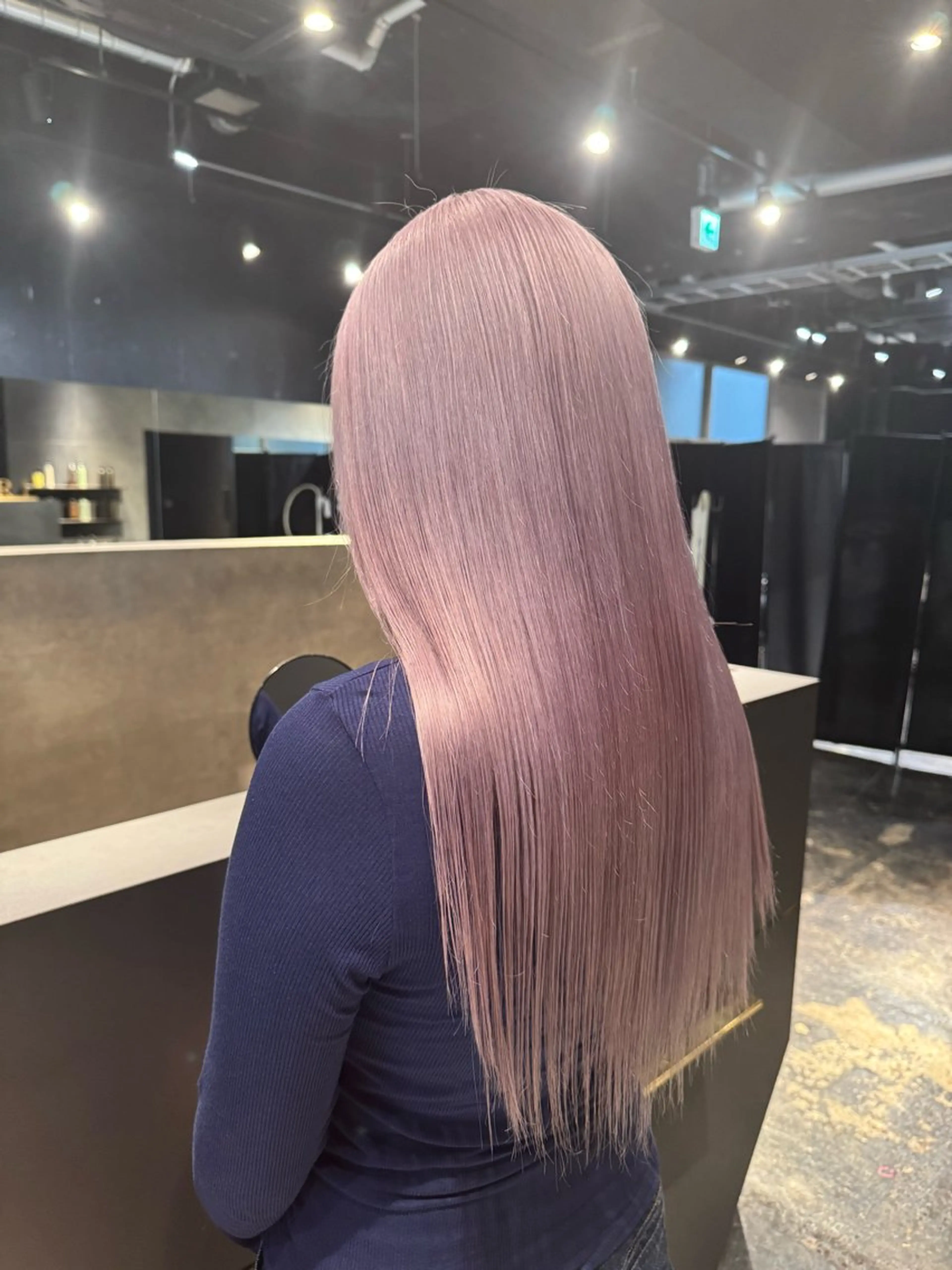 カラー ヘアカラー ブリーチ/透明感 カラー🖤🪽みさきのヘアスタイル