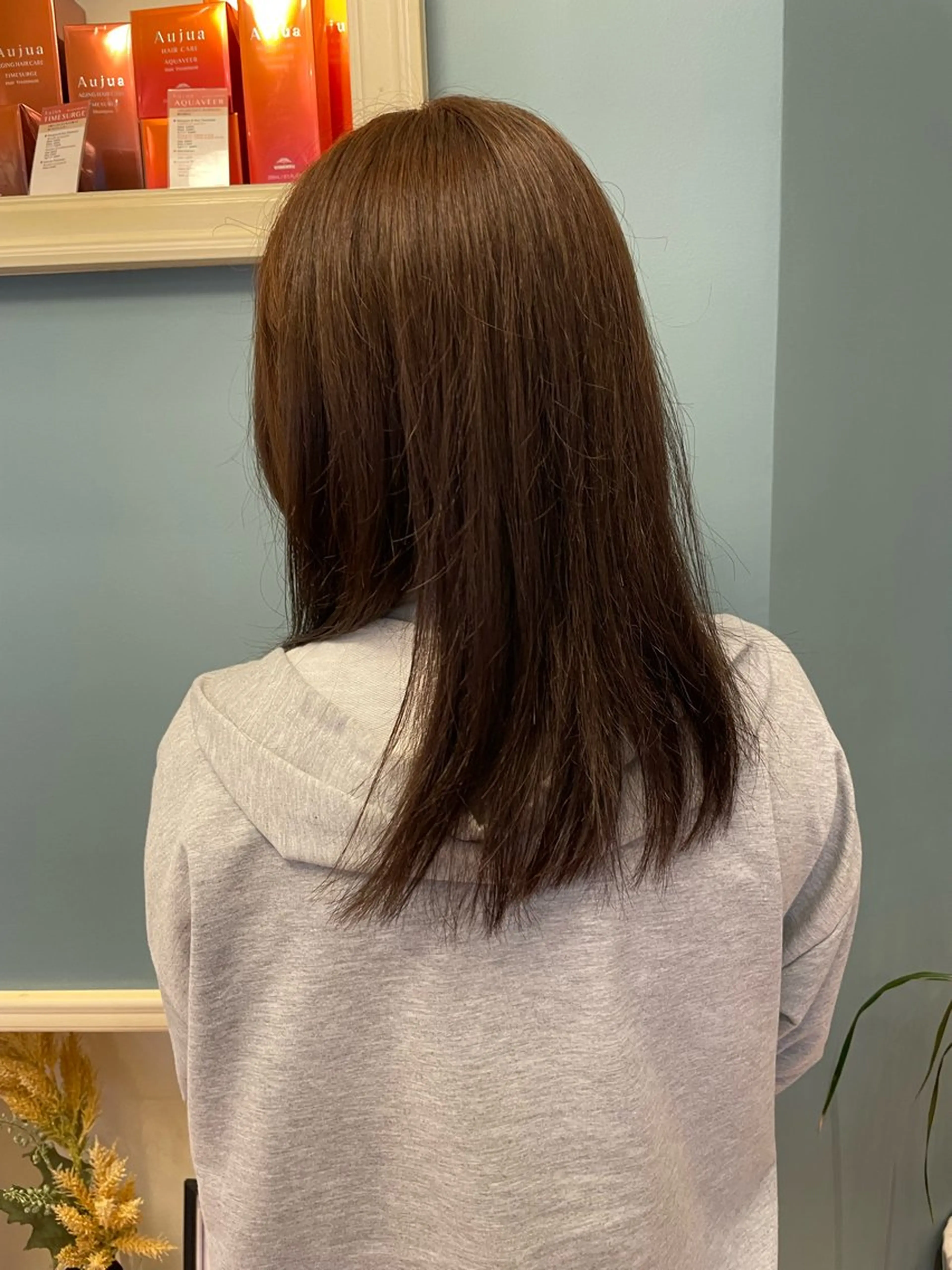 カット+カラー+アミノ酸水トリートメント🍪🧸の写真