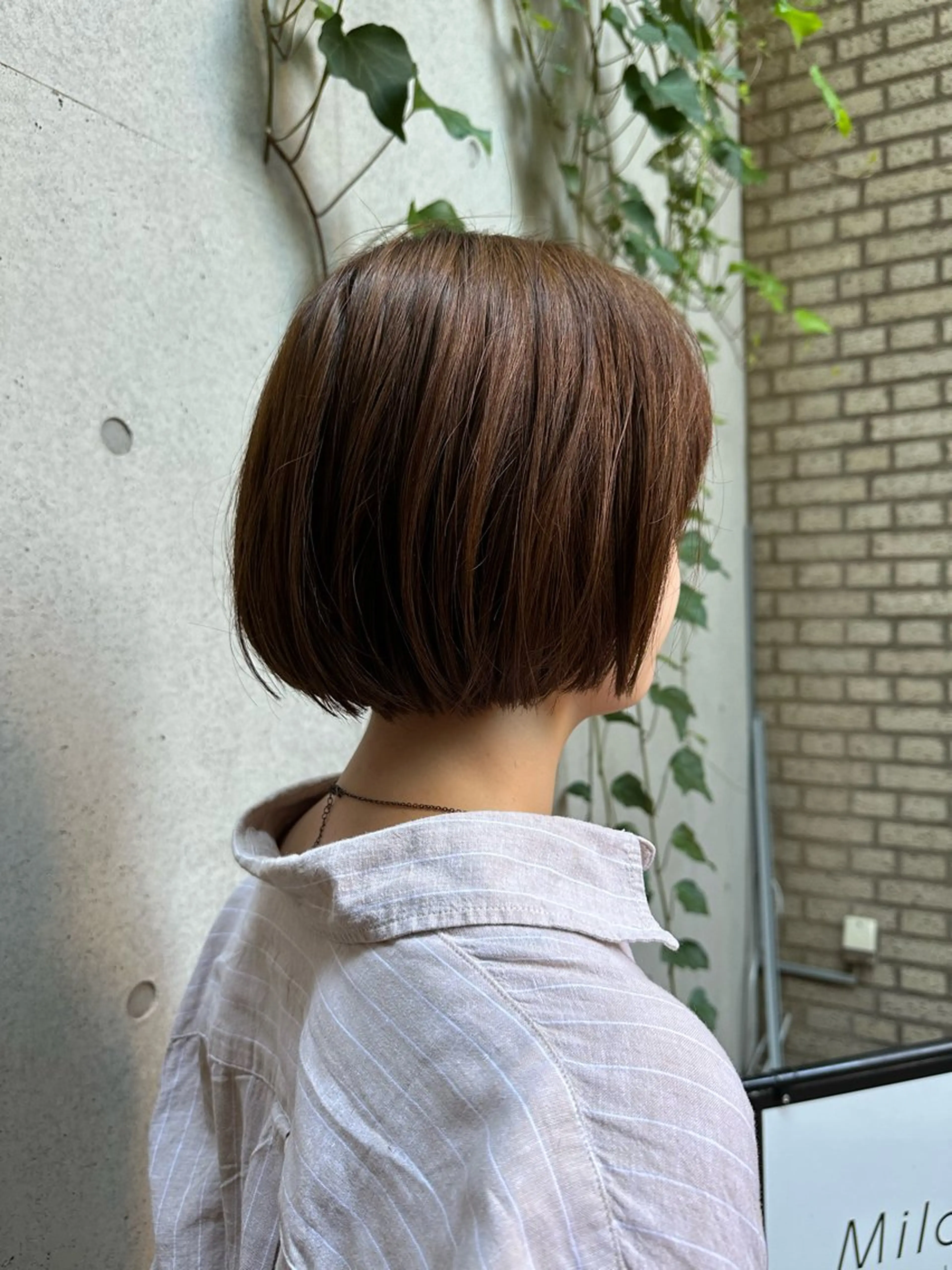 ショート 似合わせカット /パーマ岡本淳平のヘアスタイル