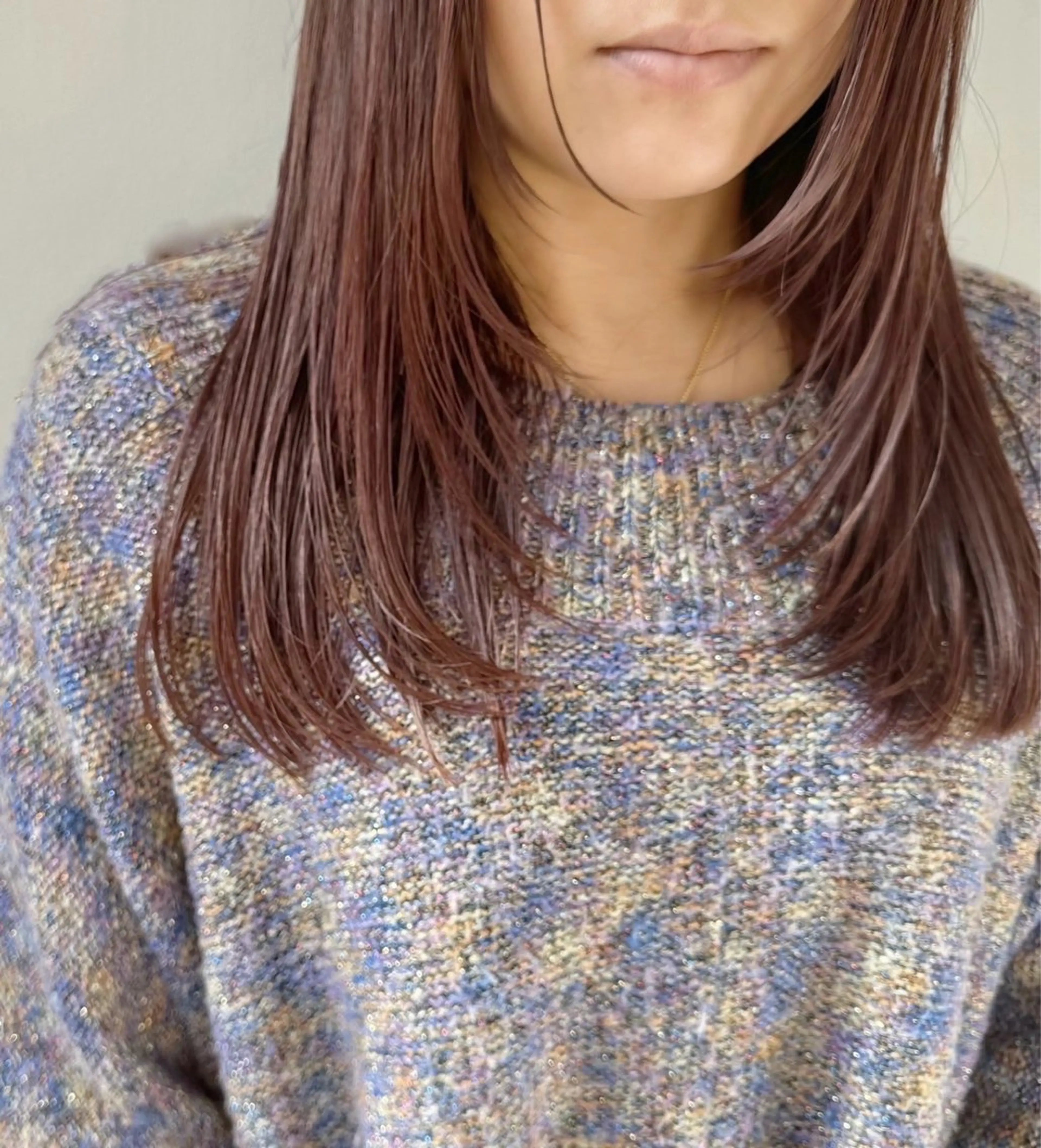 ロング カラー さら艶レイヤーカット 🩶Suzuneのヘアスタイル