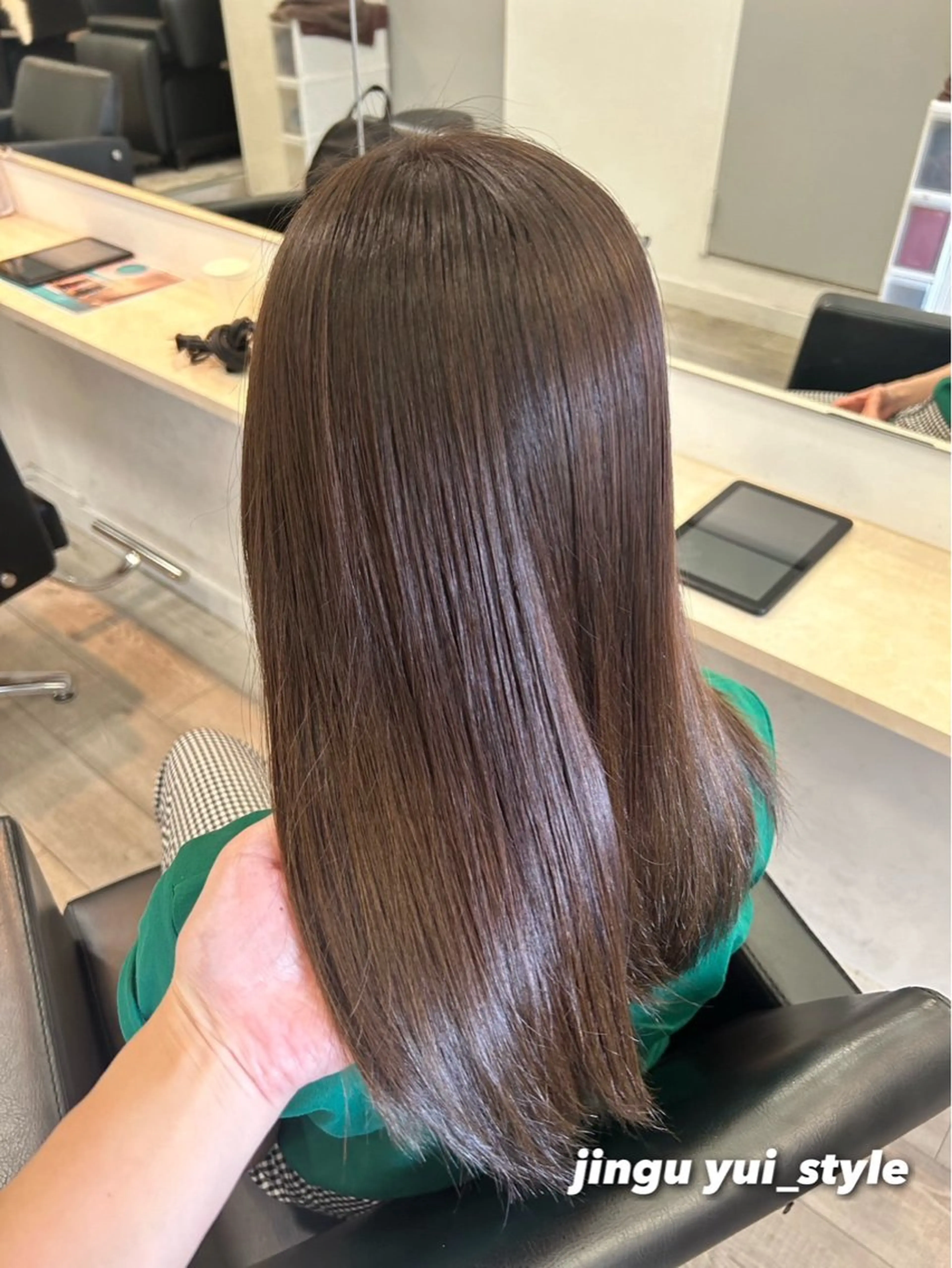 セミロング カラー パーマ ヘアアレンジ メンズ ワット 原宿のヘアスタイル