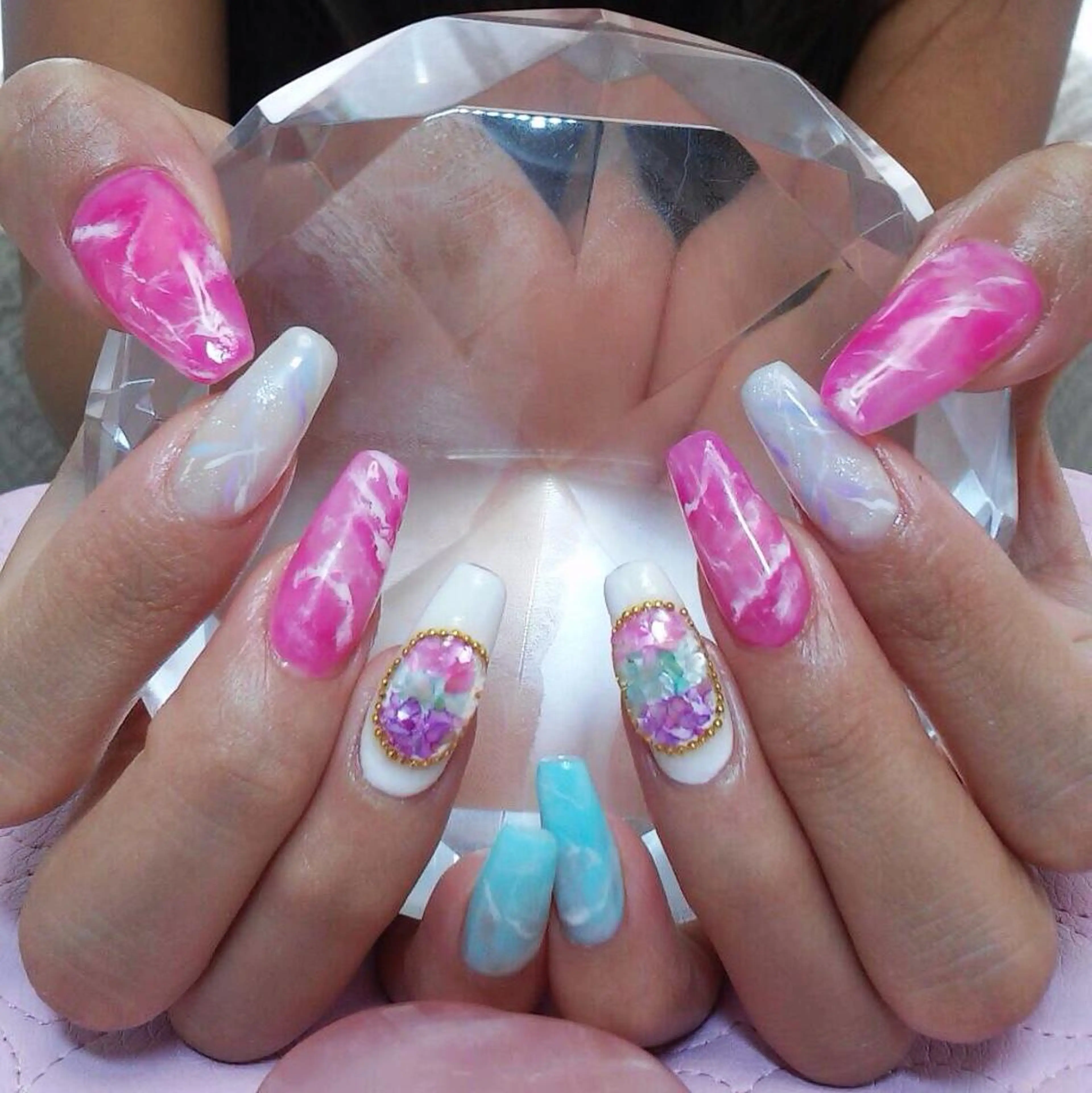 ネイル 🩵池袋heart nail🩵のネイルデザイン