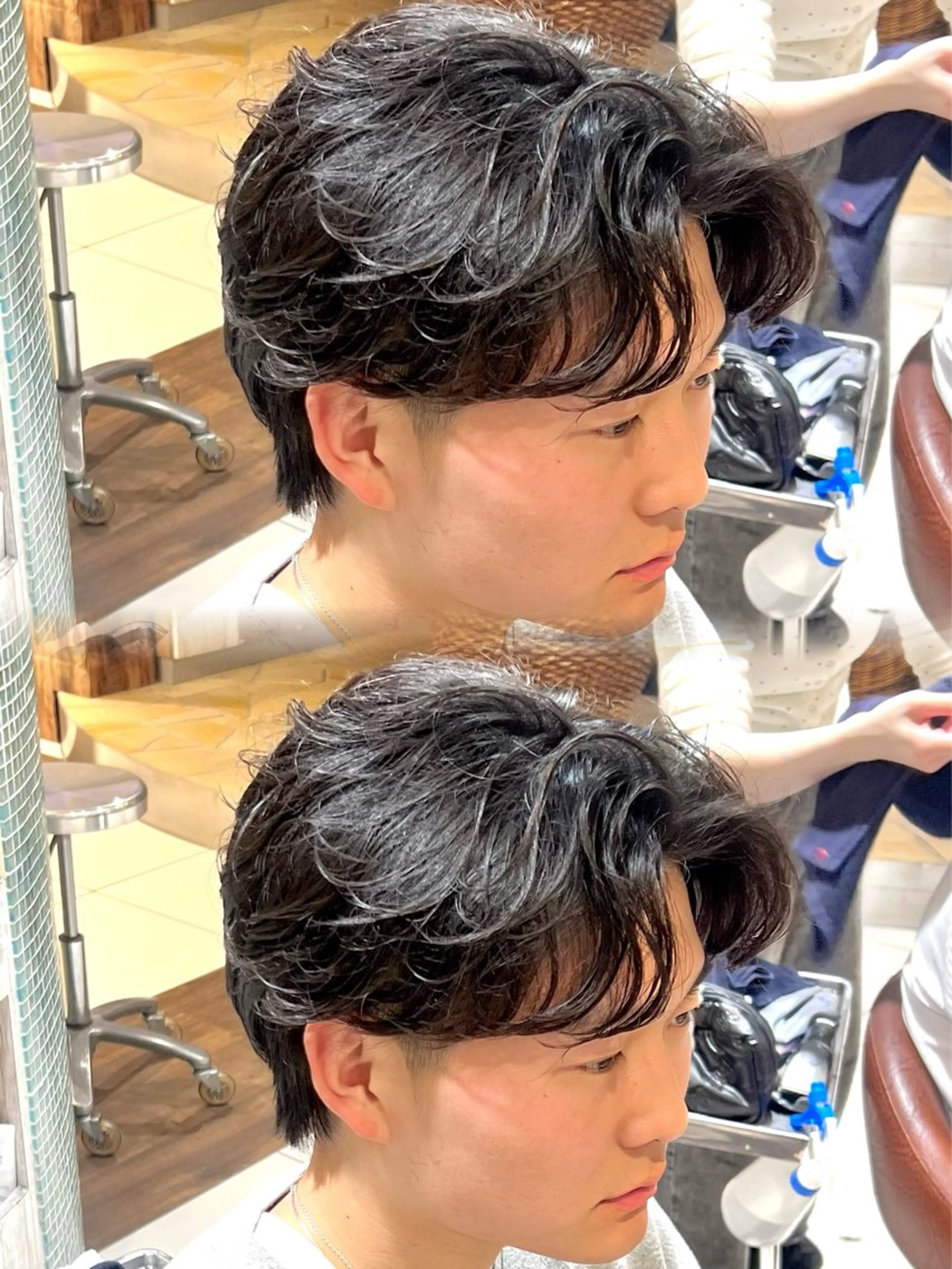 メンズ カット パーマ 新宿/メンズパーマ/ メンズ特化/和田瑞生のヘアスタイル