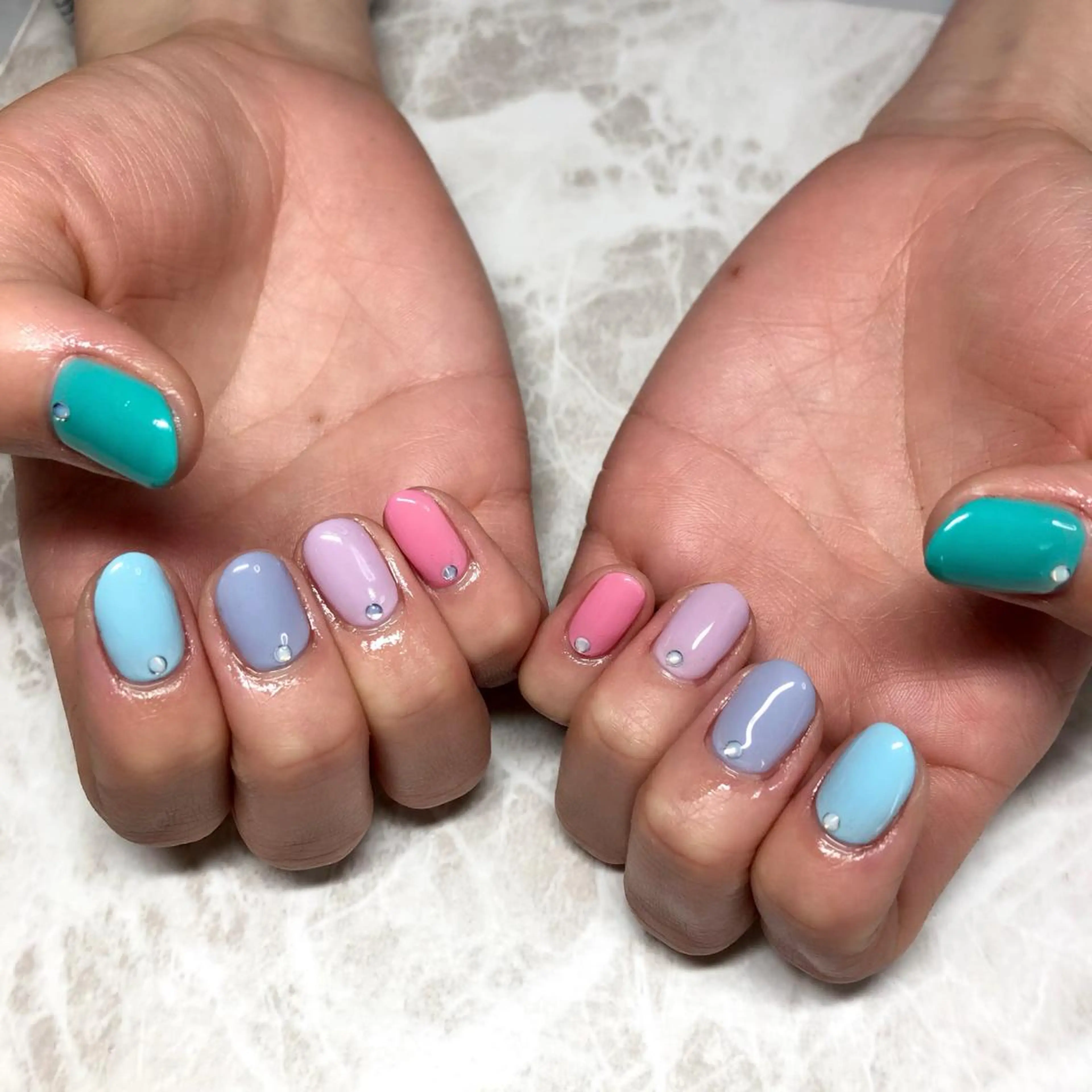 ネイル パステルネイル luana nailのネイルデザイン