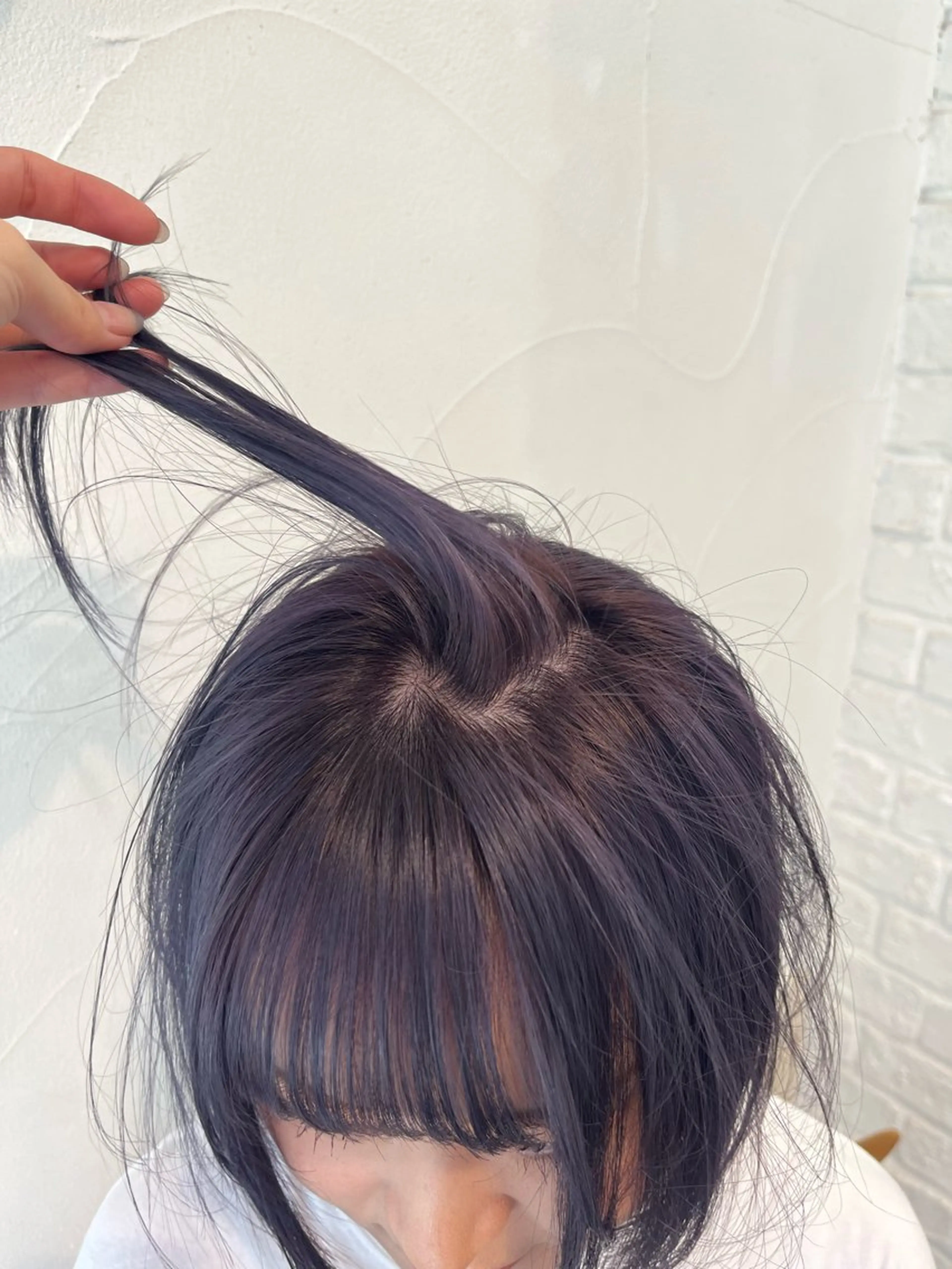 ショート カラー ブリーチ 石井 歩奈のヘアスタイル