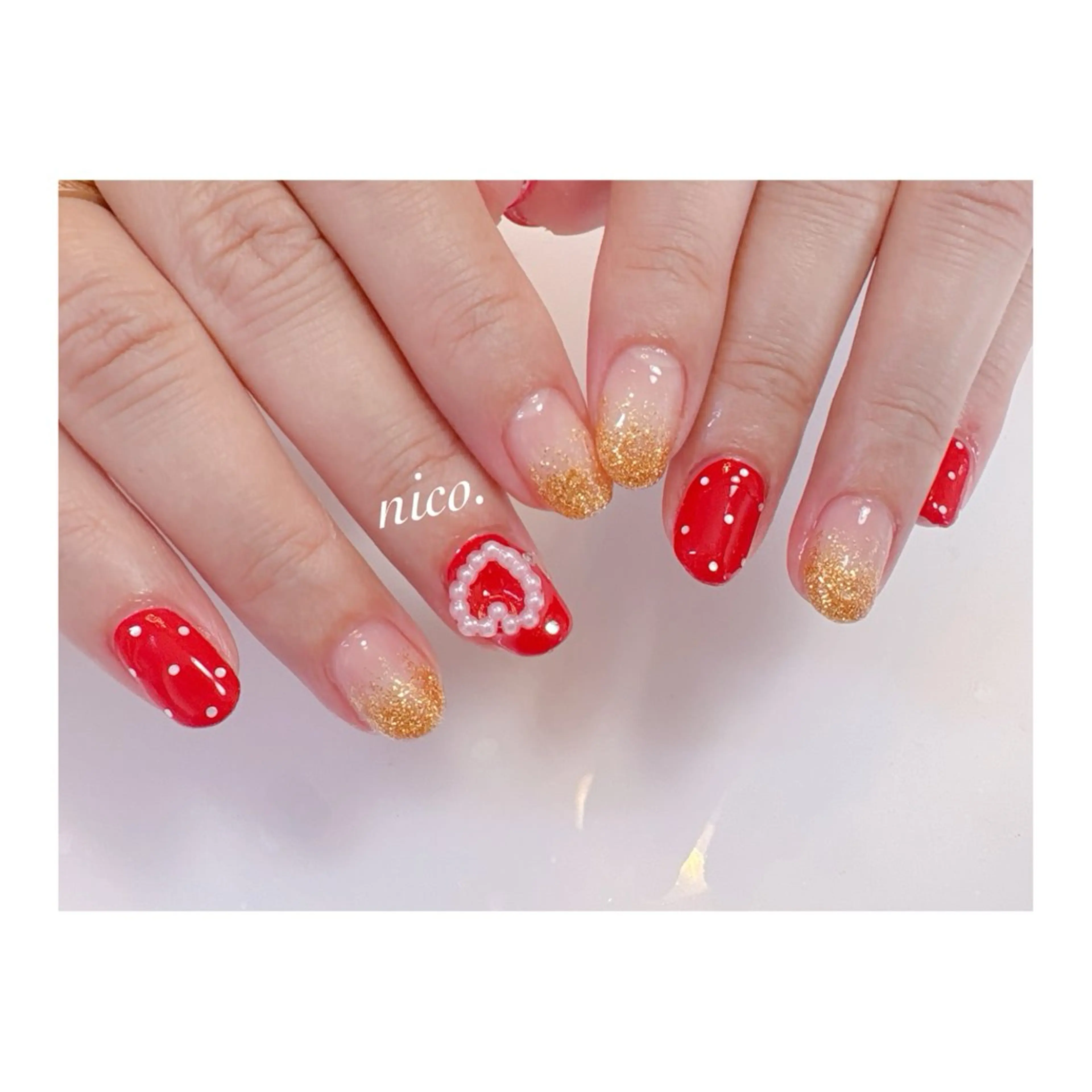 ネイル ハンドネイル フットネイル nailsalon nico.のネイルデザイン