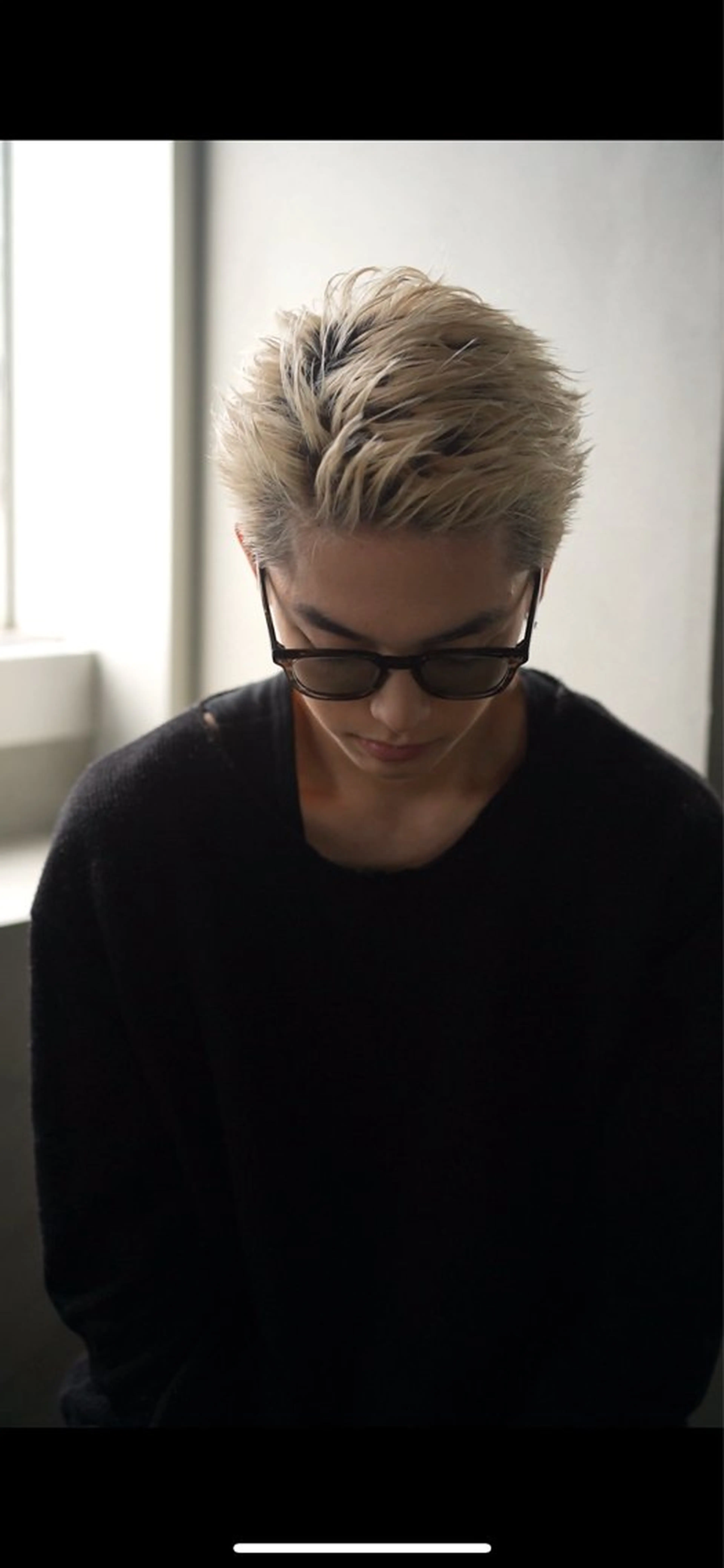 ショート カラー メンズ メンズパーマ 波巻きパーマ fifth リュウセイのヘアスタイル