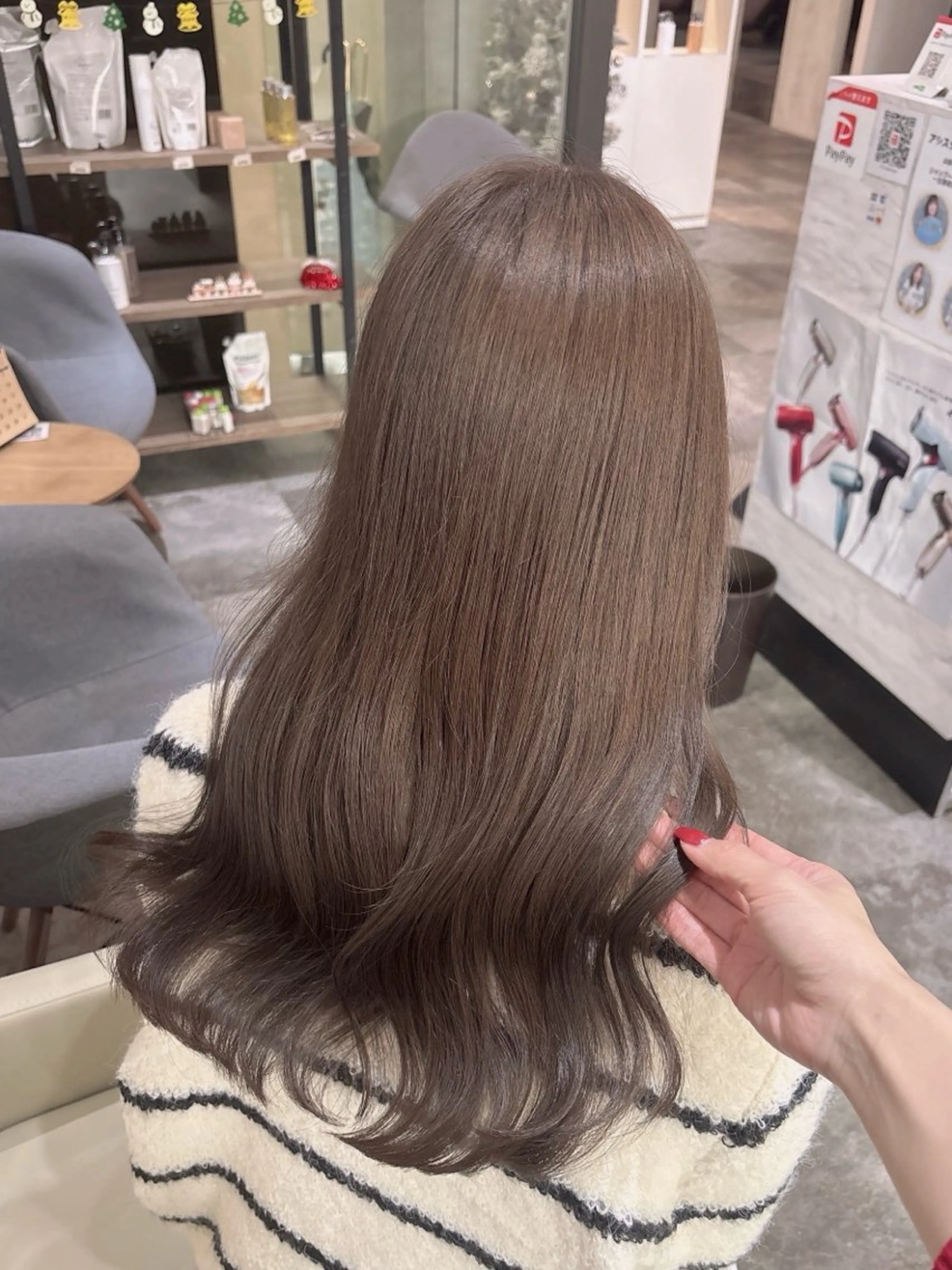 ロング カット ヘアカラー ＊・ MAHO・＊のヘアスタイル