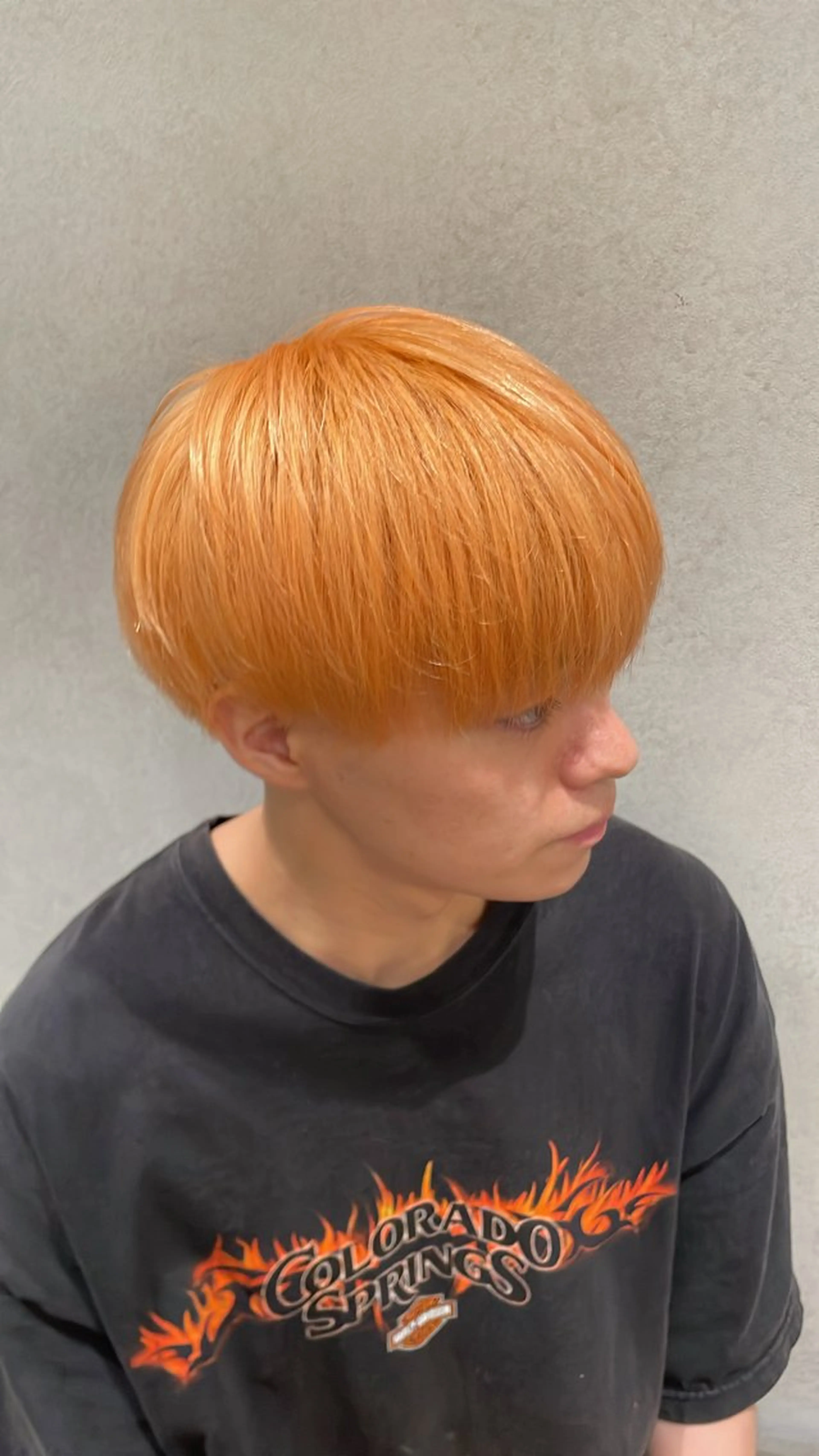 メンズ センターパート マッシュ カット ヘアカラー メンズ カット/カラー 惇のヘアスタイル