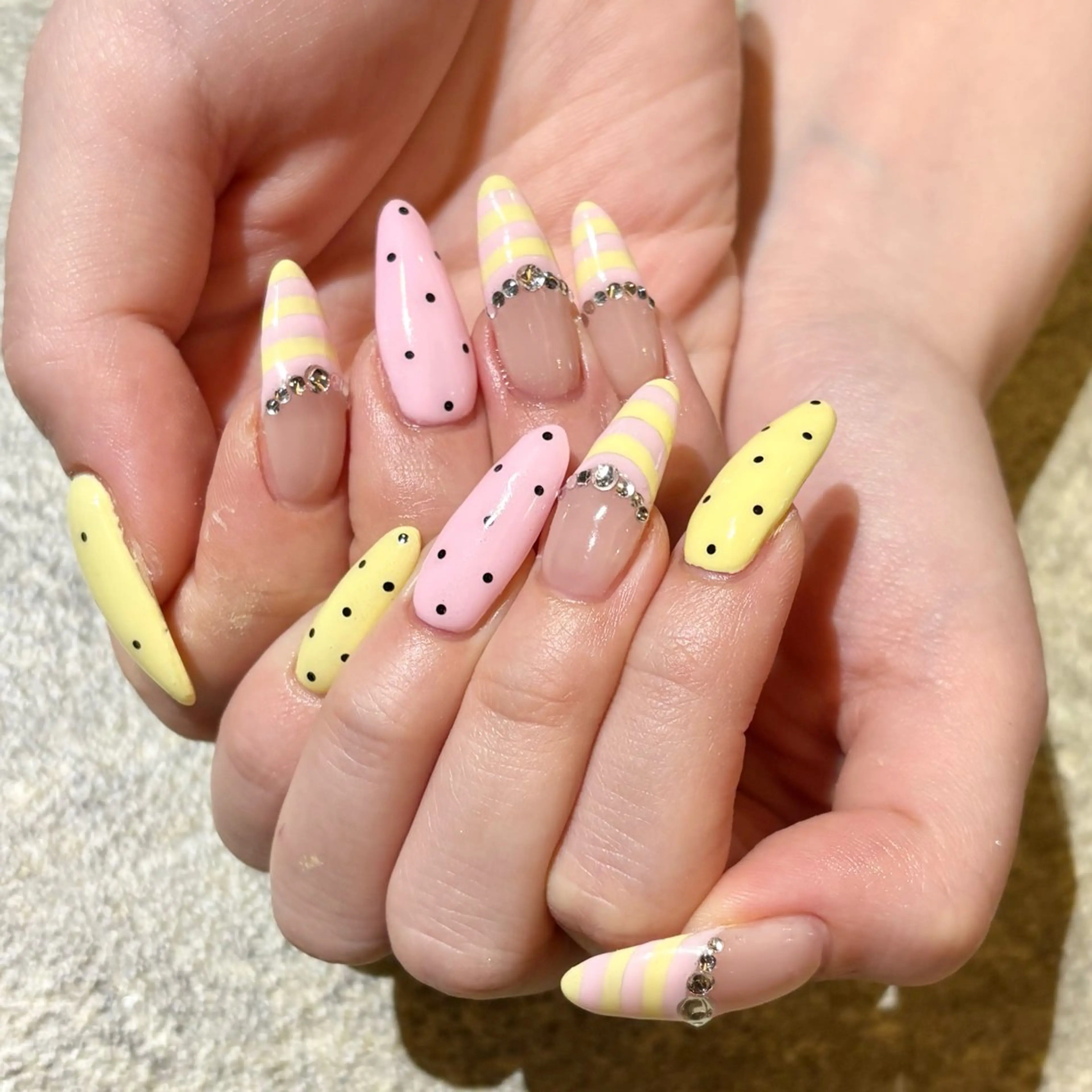 ネイル パステルネイル 春ネイル ハンドネイル 武田 つきこのネイルデザイン