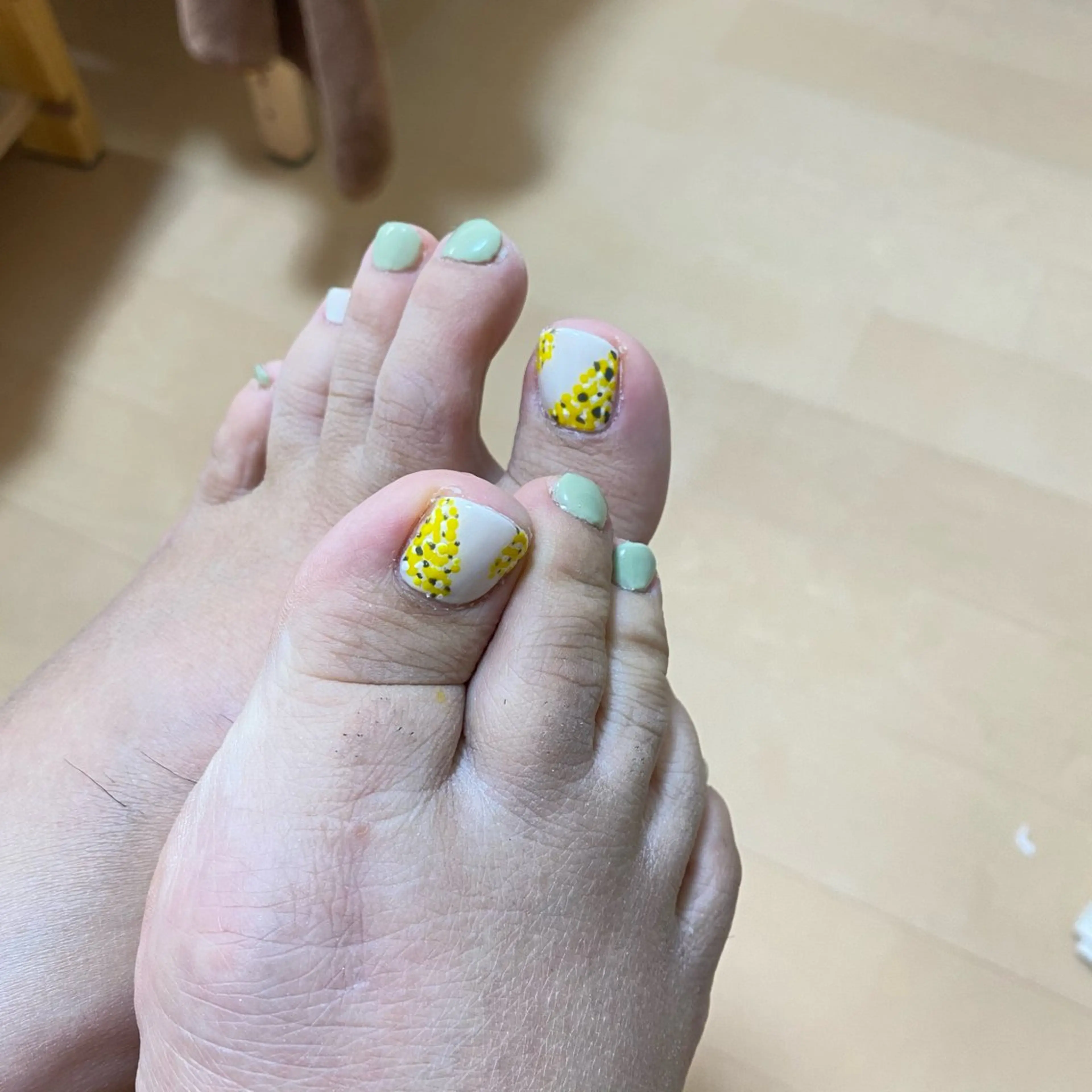 ネイル フットネイル 春ネイル フットネイル COCO +のエステ・リラクイメージ
