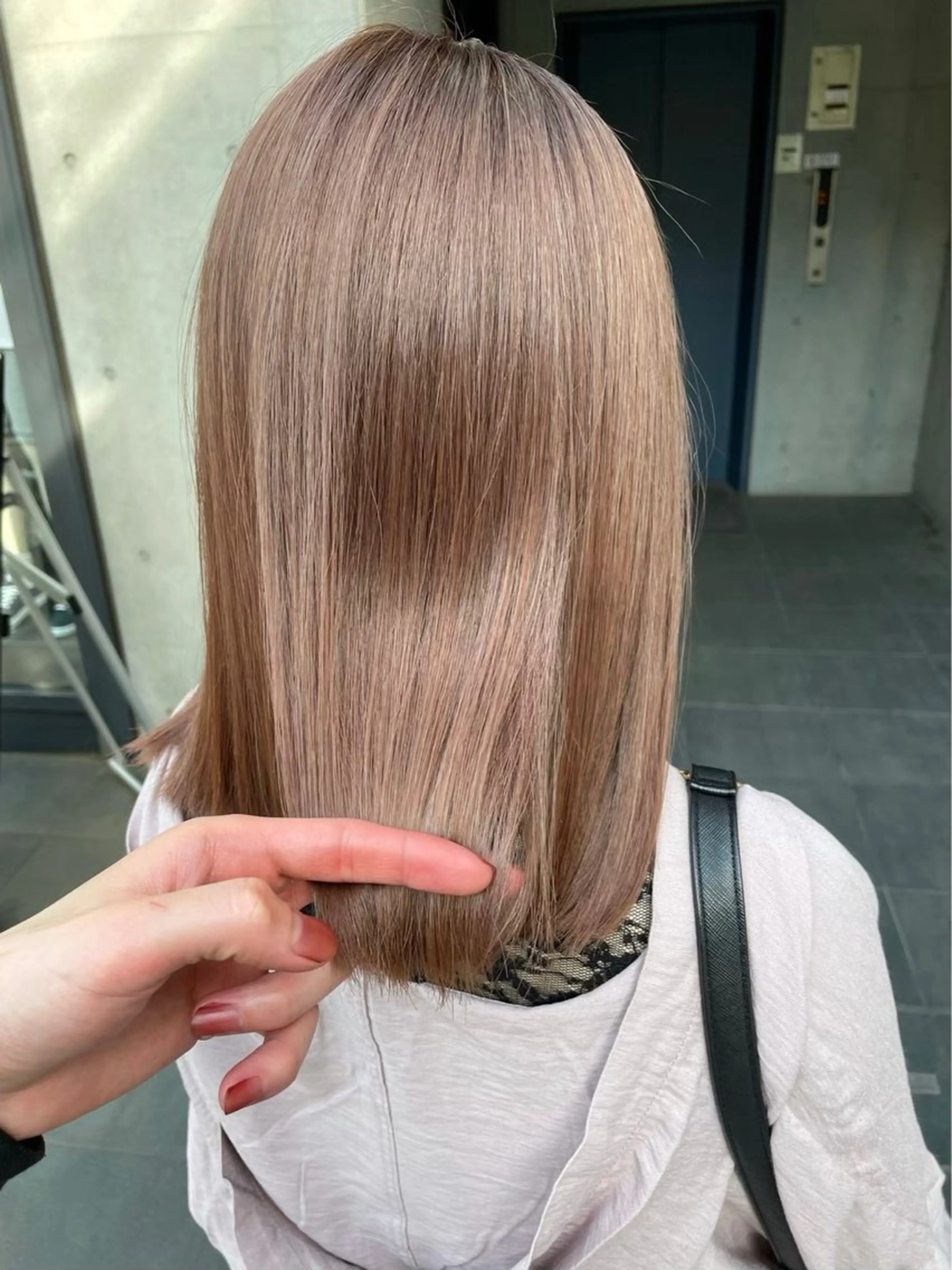 セミロング カラー 🤍似合わせメンズ uzuki🤍のヘアスタイル