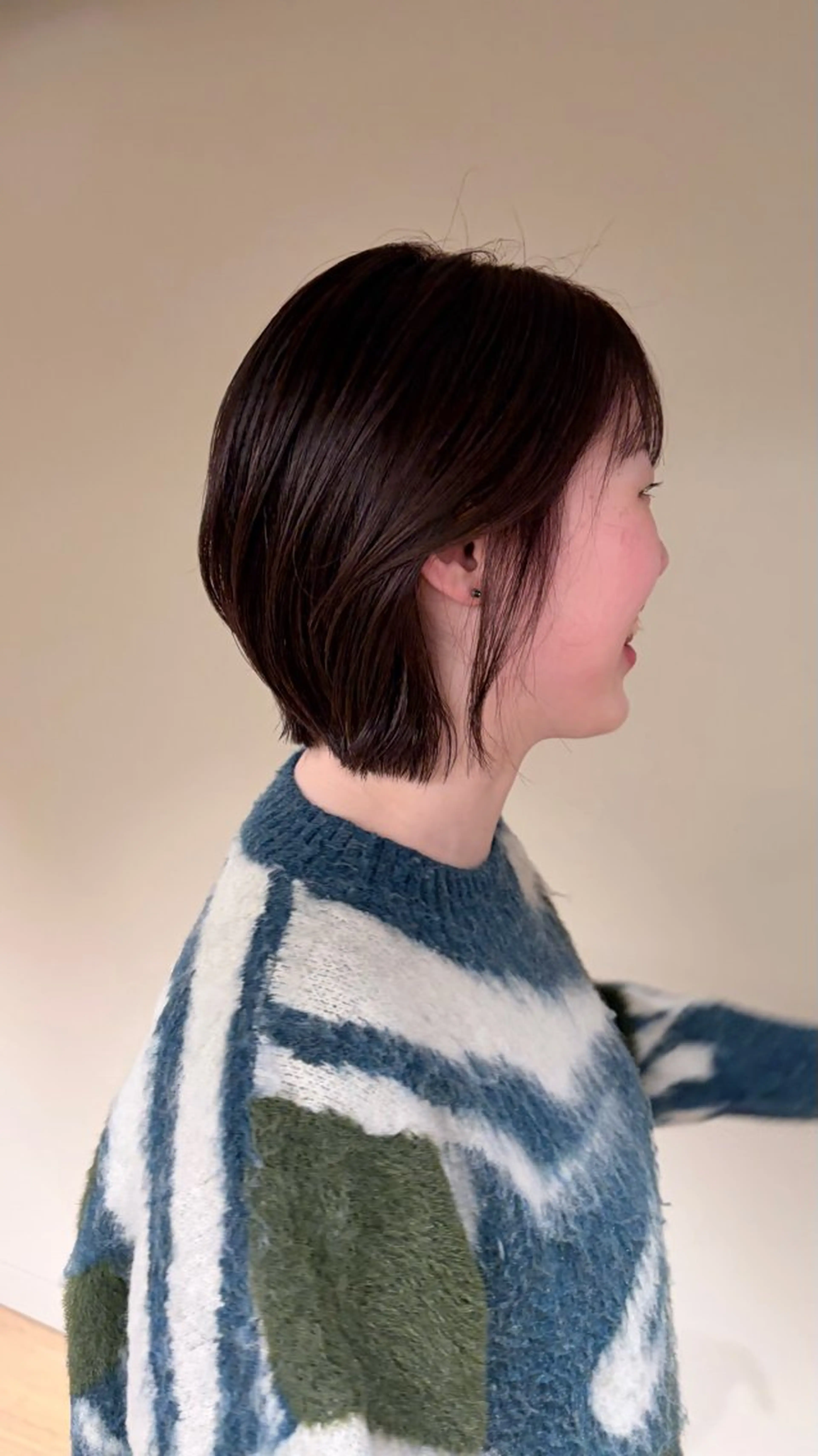 ショート ボブレイヤー ショートレイヤー ボブ レイヤーカット ショートヘア Raykyoto烏丸 kahoのヘアスタイル