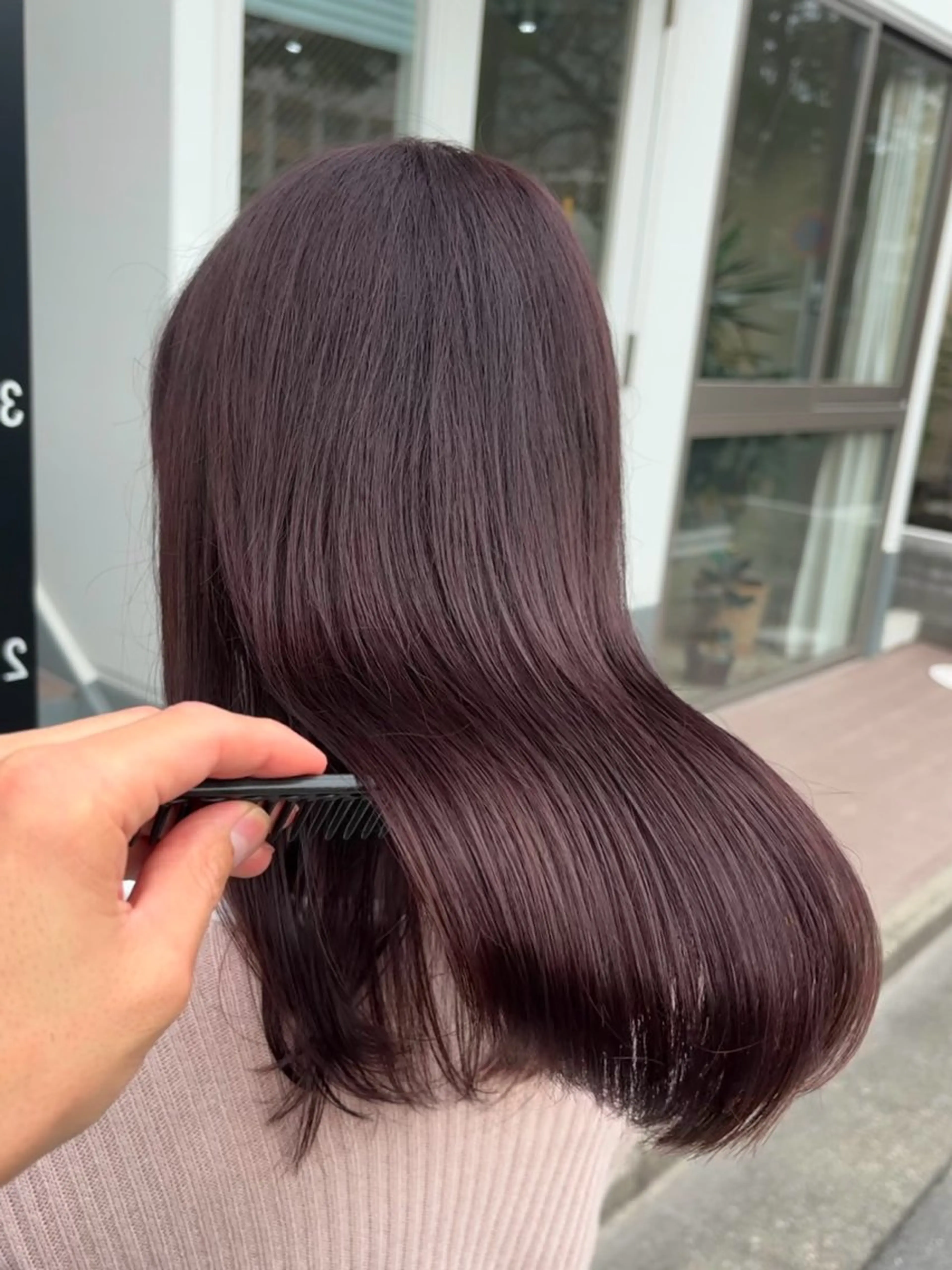 ミディアム カラー カット ヘアカラー トリートメント classic kawasaki所属・川崎のカラー職人🥣 kentaのヘアスタイル