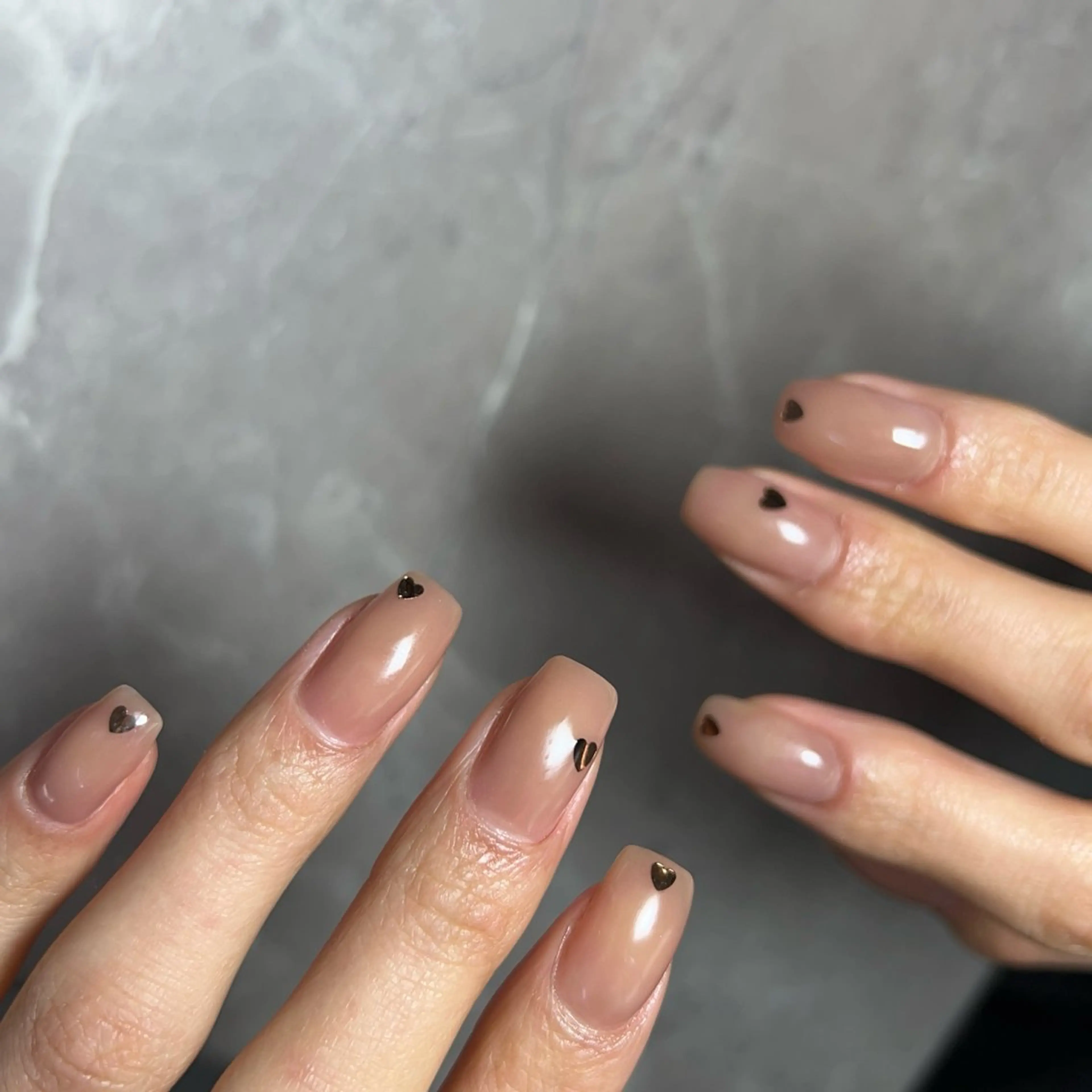 ネイル ハート Lulea nailのネイルデザイン