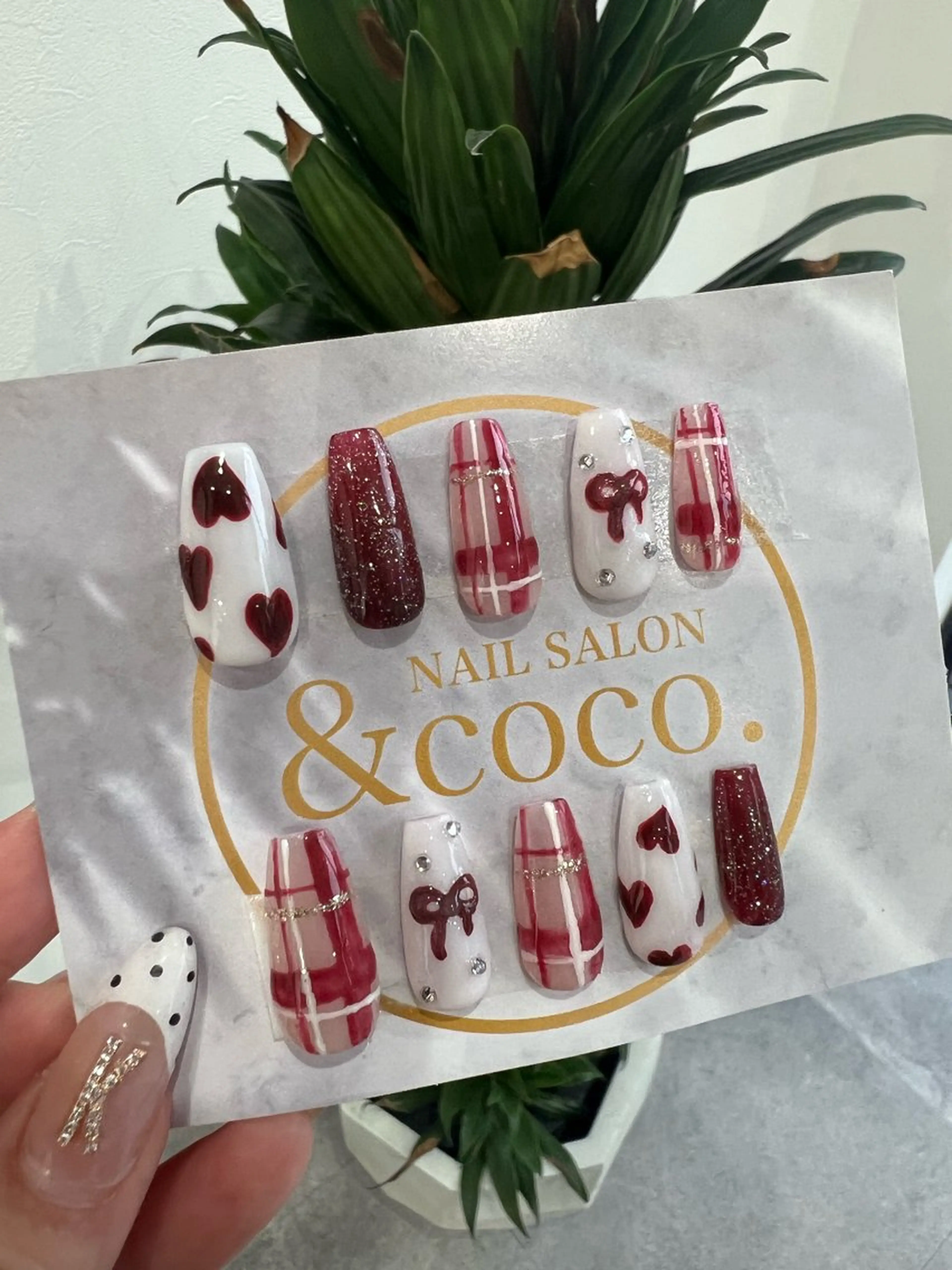 ネイル ネイルチップ その他(ネイル) ＆ coco.のネイルデザイン