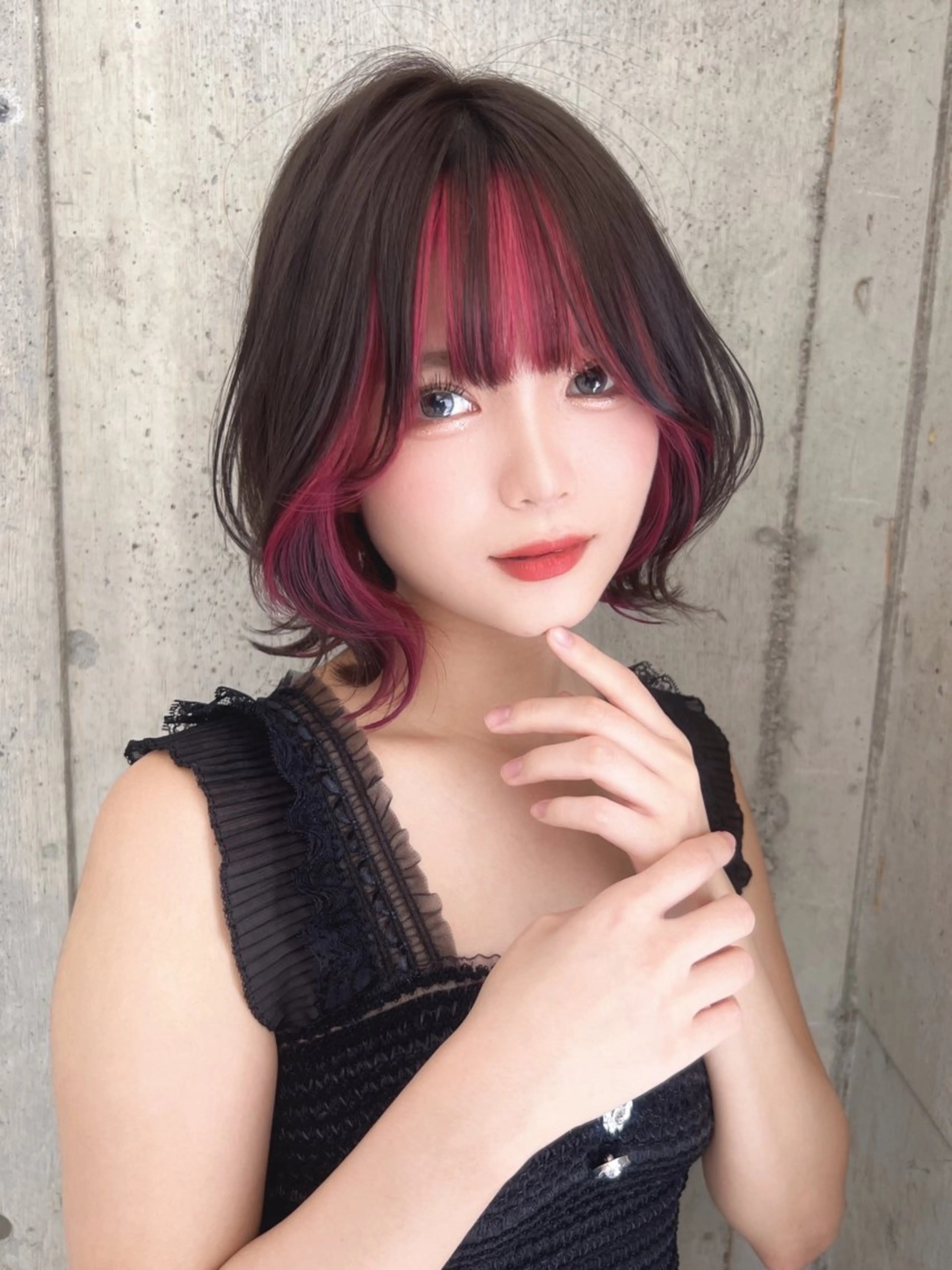 【💓大人気💓】🇰🇷似合わせカット+イヤリングカラー+ダメージケア特化型髪質改善トリートメント💖💖の写真