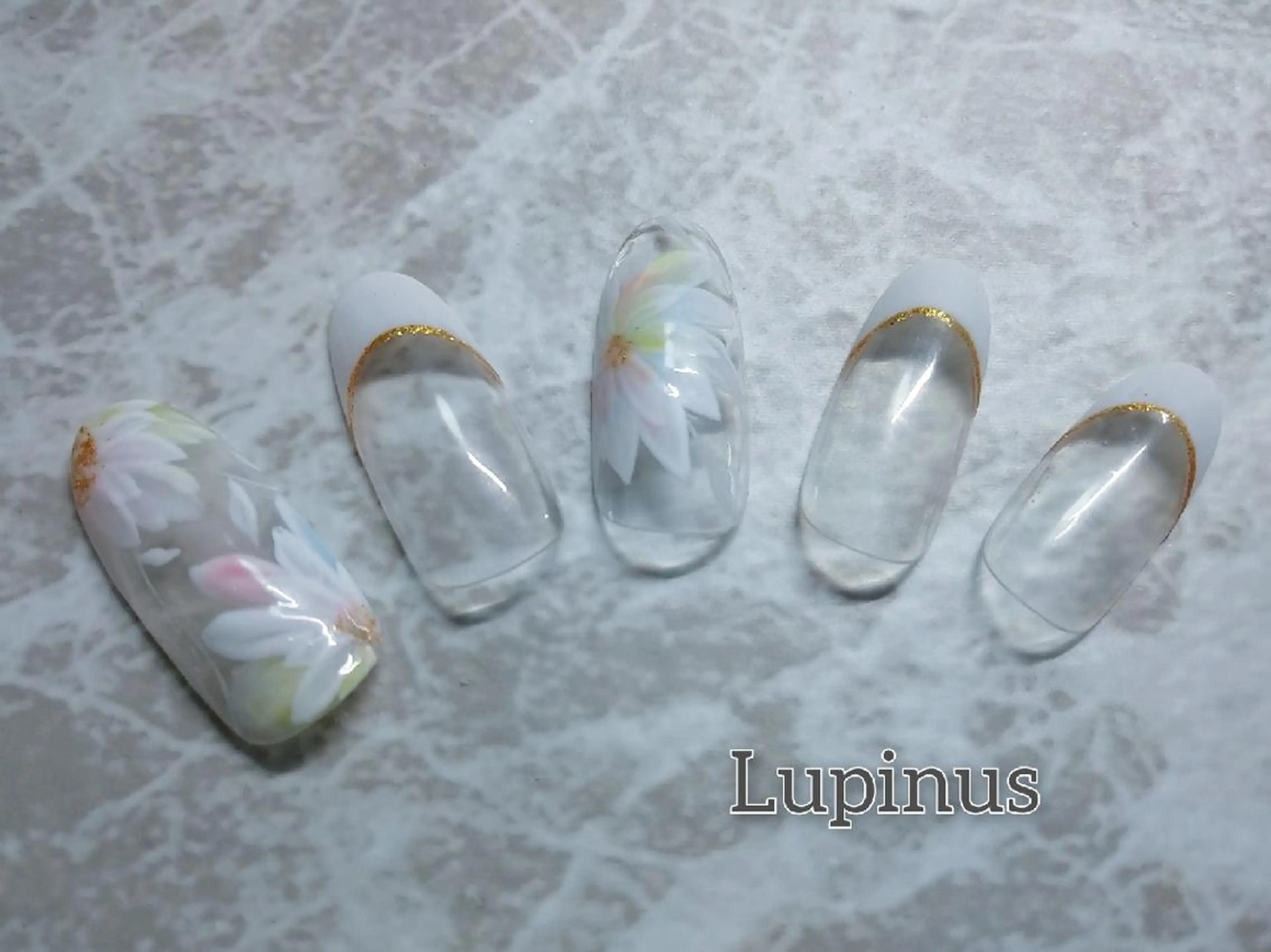 ネイル ハンドネイル フットネイル Lupinus ルピナスのネイルデザイン