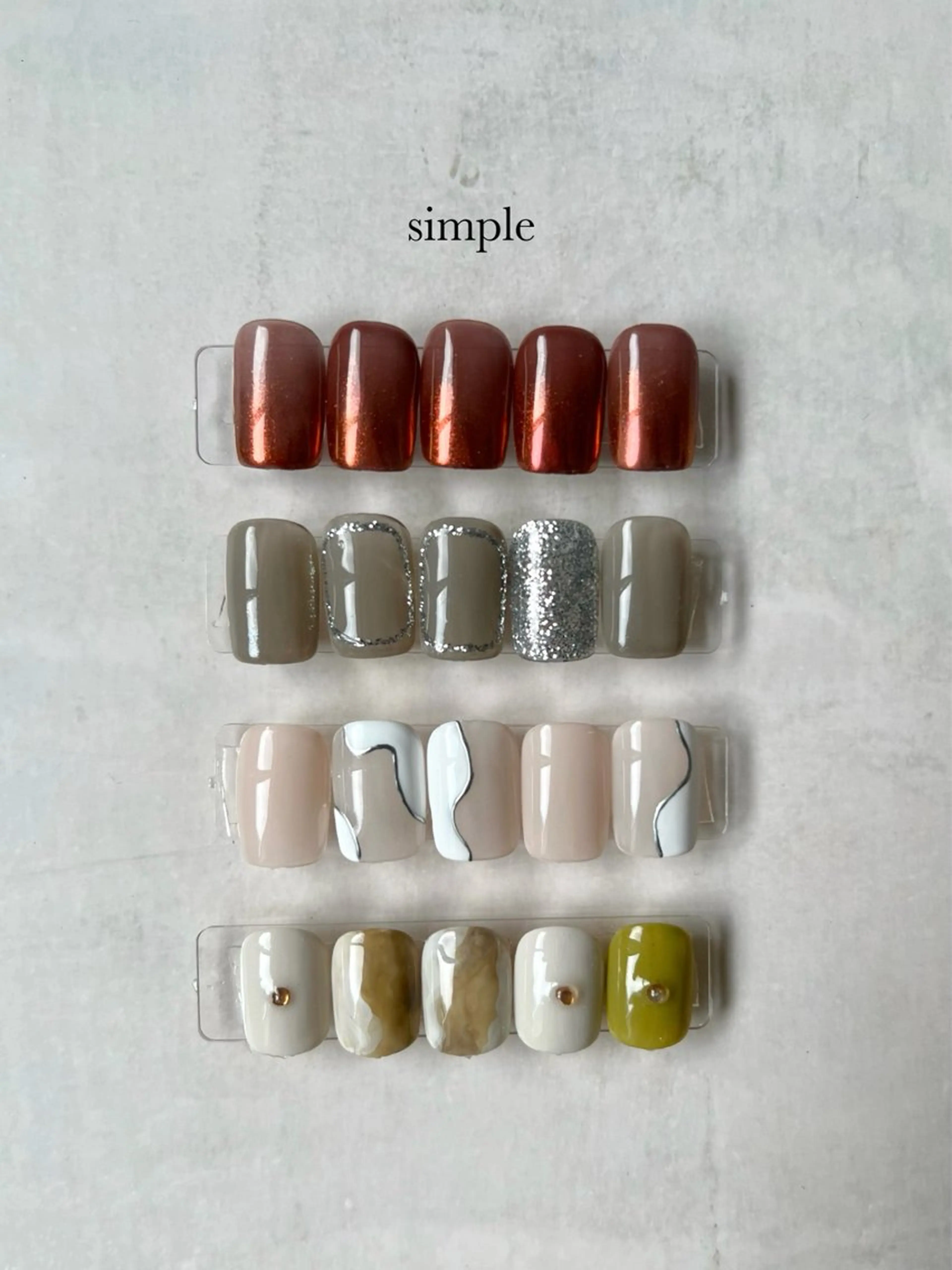 ネイル ハンドネイル Unique 【ユニーク】のネイルデザイン