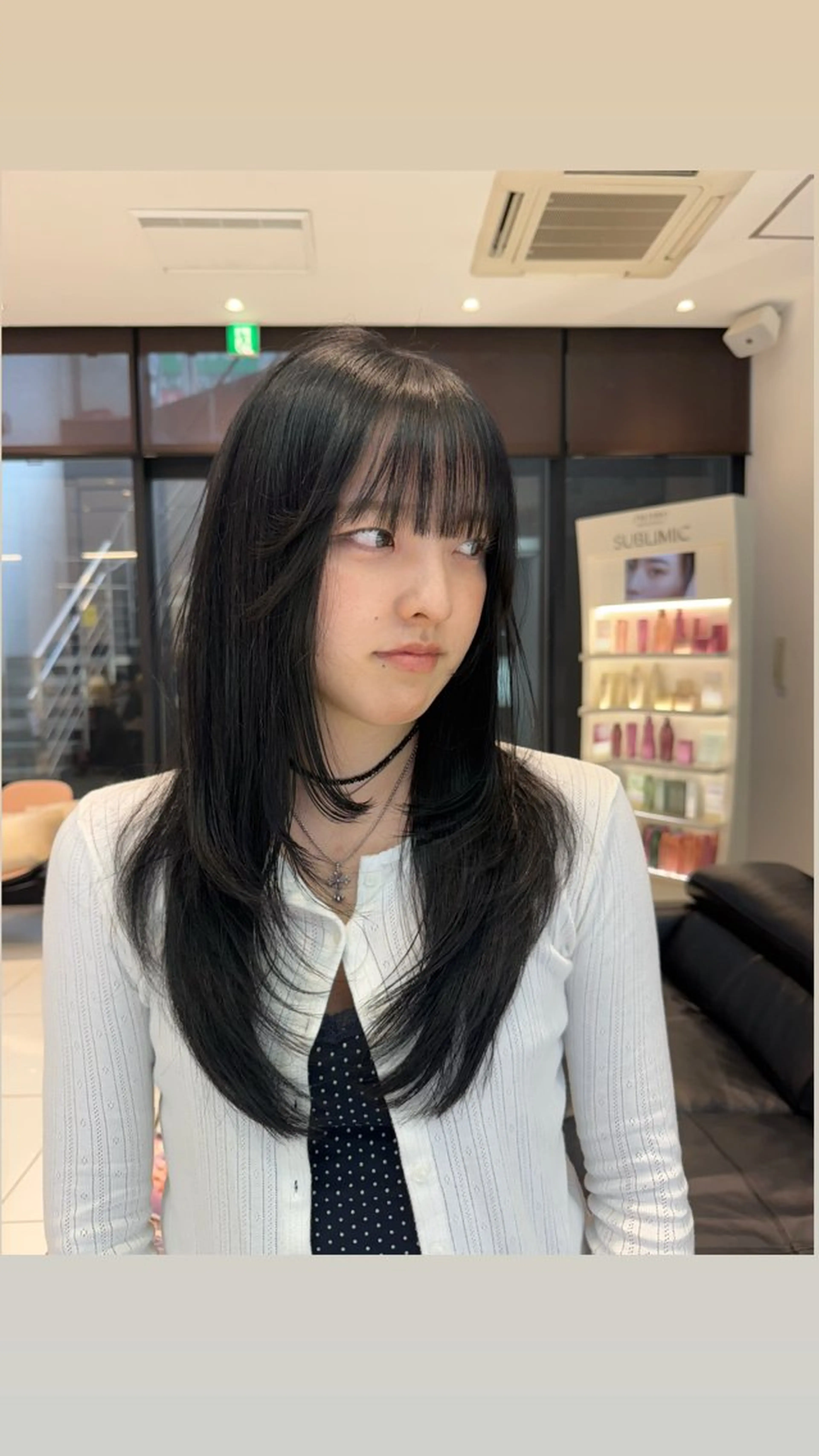 【お得♡カット＋カラー同時にできます！】レイヤーカット＋ワンカラー🩷🩵の写真