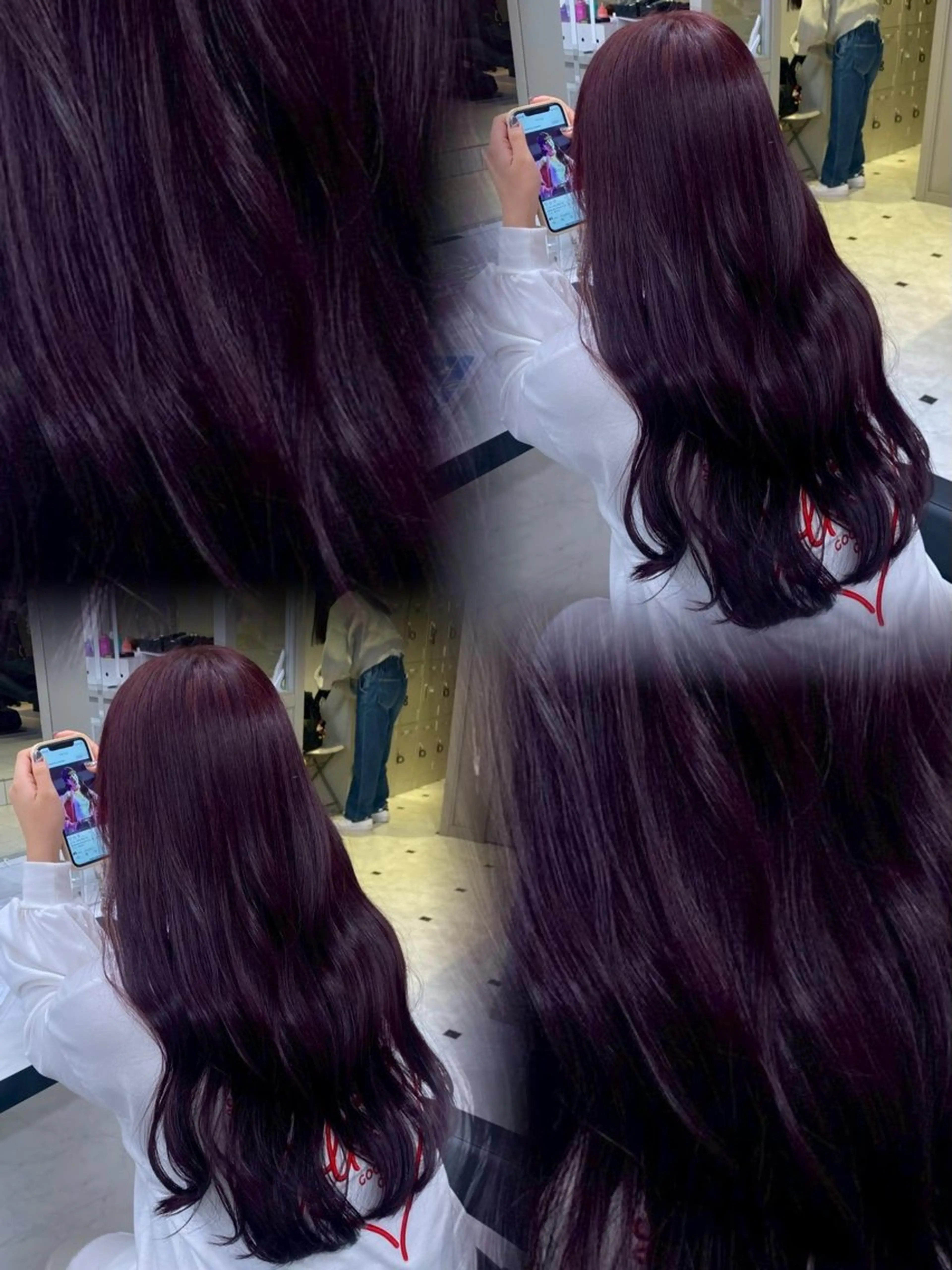カラー Ma2Ri /ゆるふわ暖色カラーのヘアスタイル