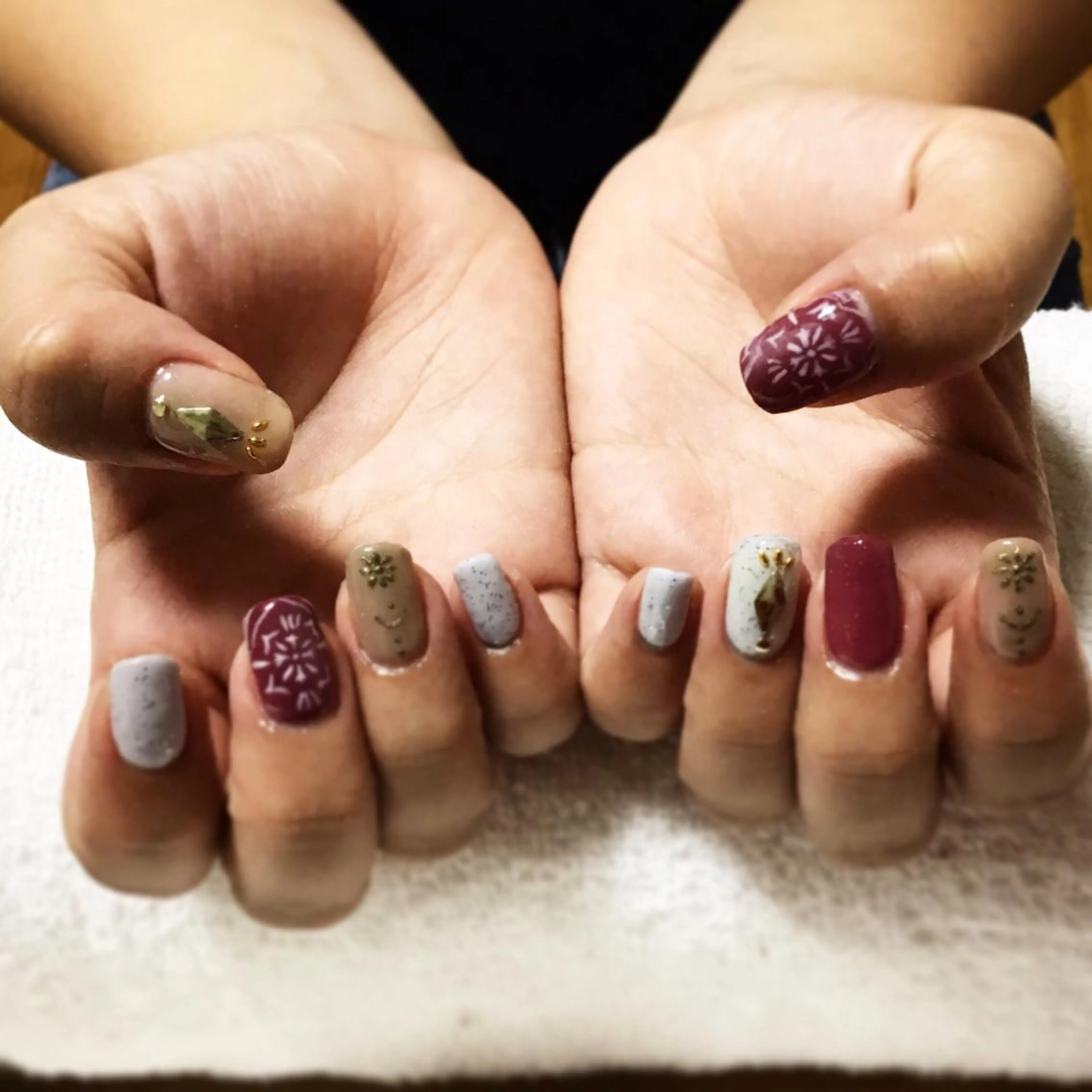 ネイル マグネットネイル gui amichanのネイルデザイン