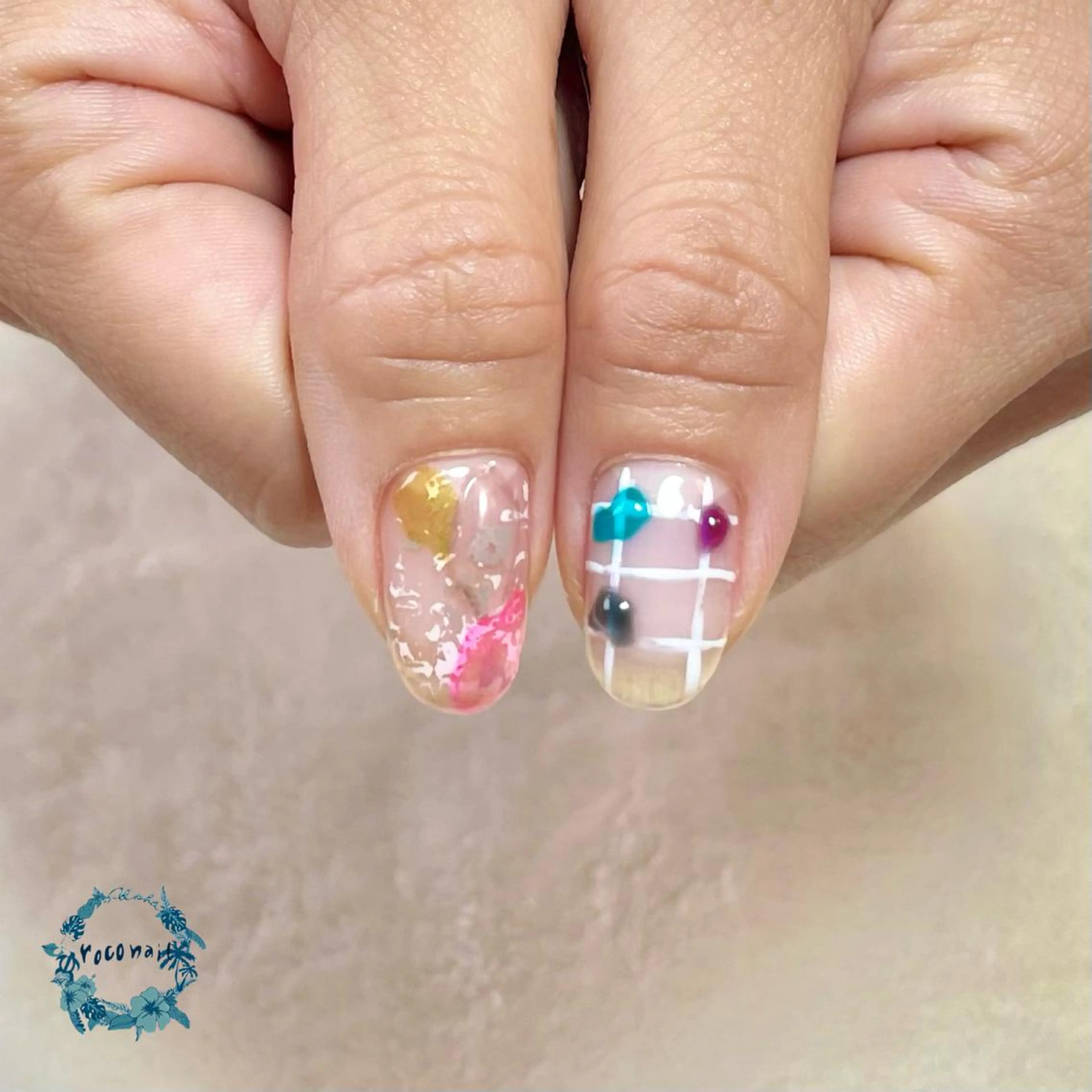 ネイル ハンドネイル roconail ヒロコのネイルデザイン