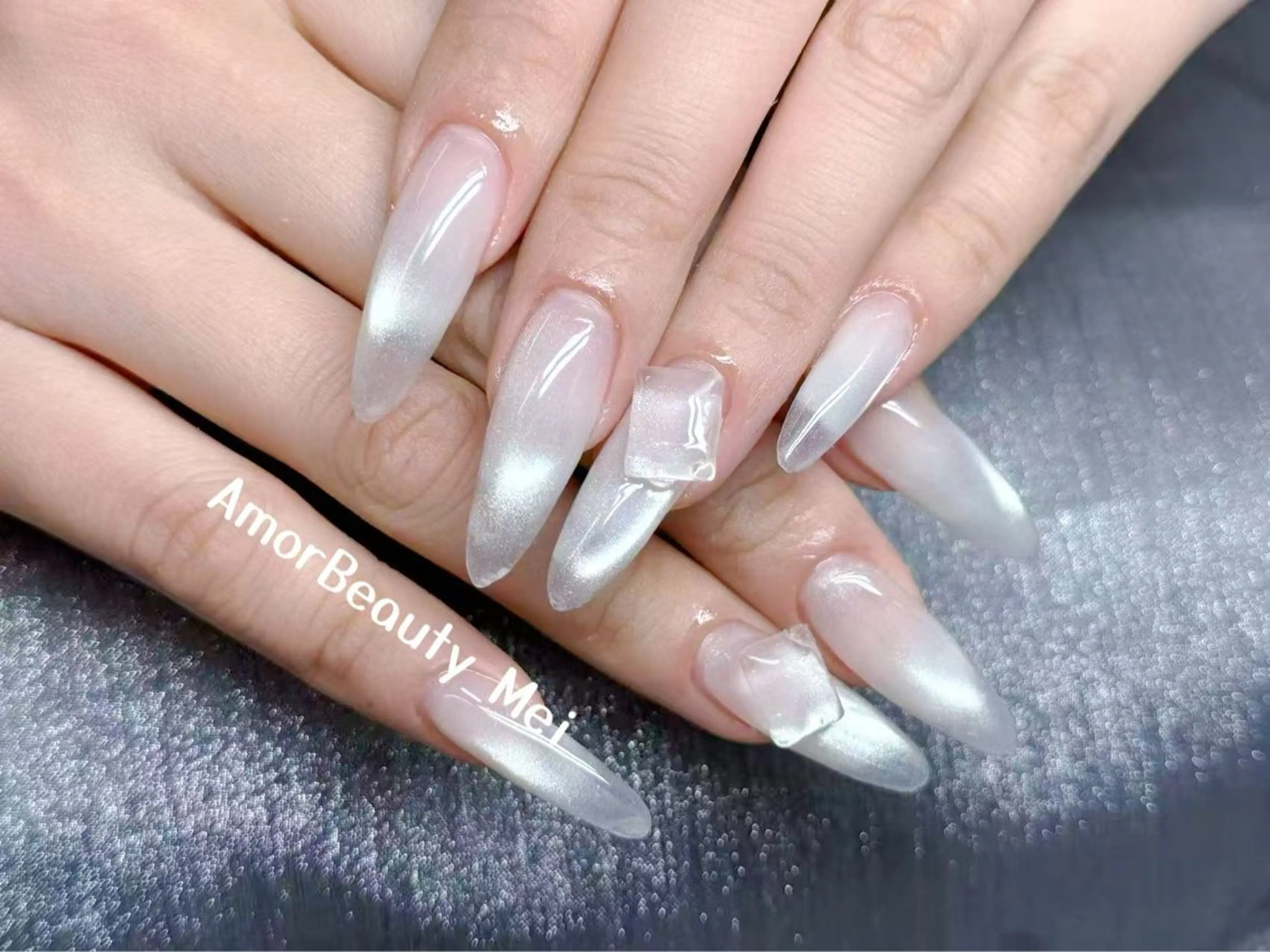 ネイル ハンドネイル Ui_Amor (パラジェル)のネイルデザイン