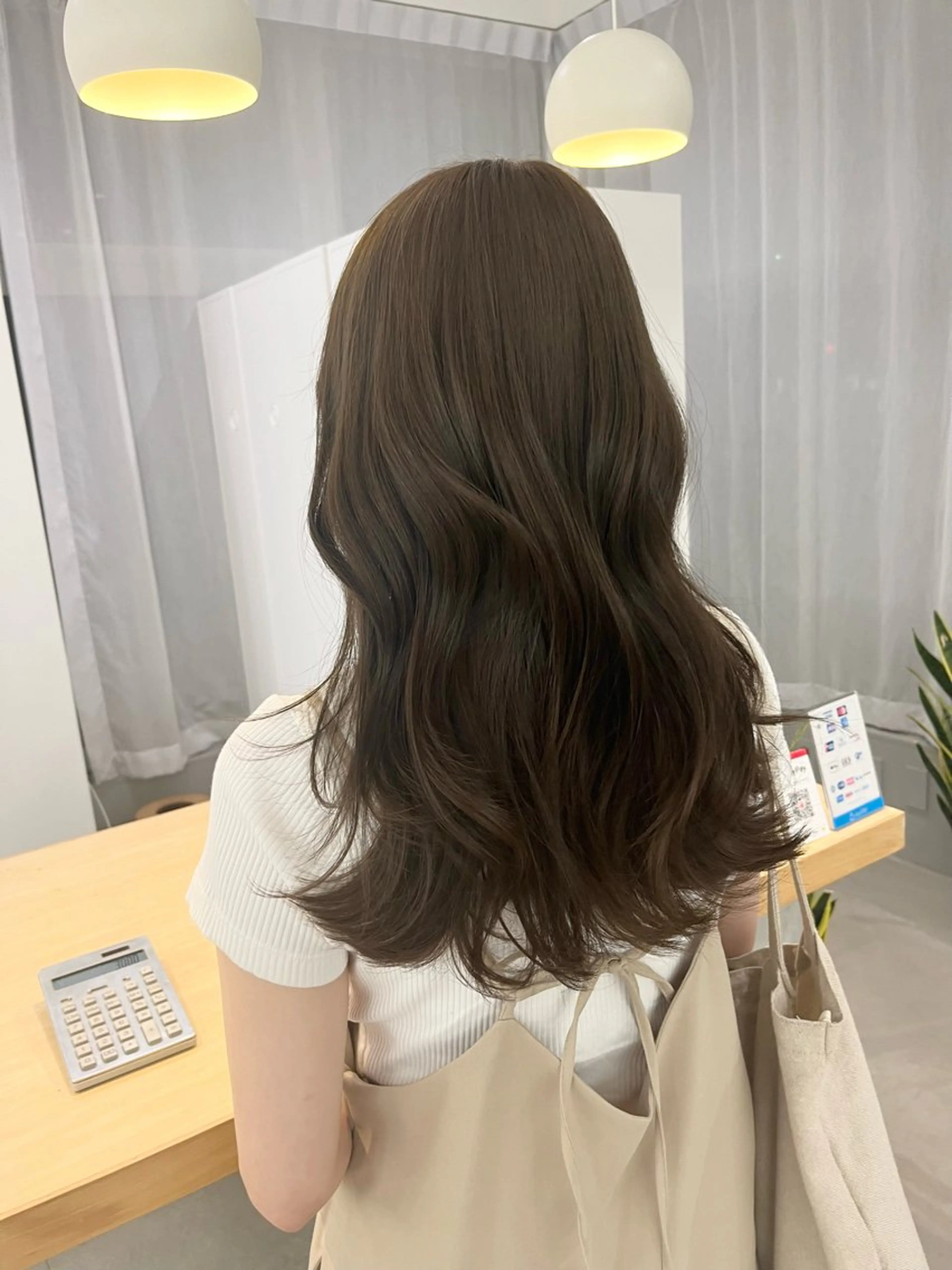 カラー カット ヘアカラー トリートメント 瀬長なおみ U too e'sのヘアスタイル