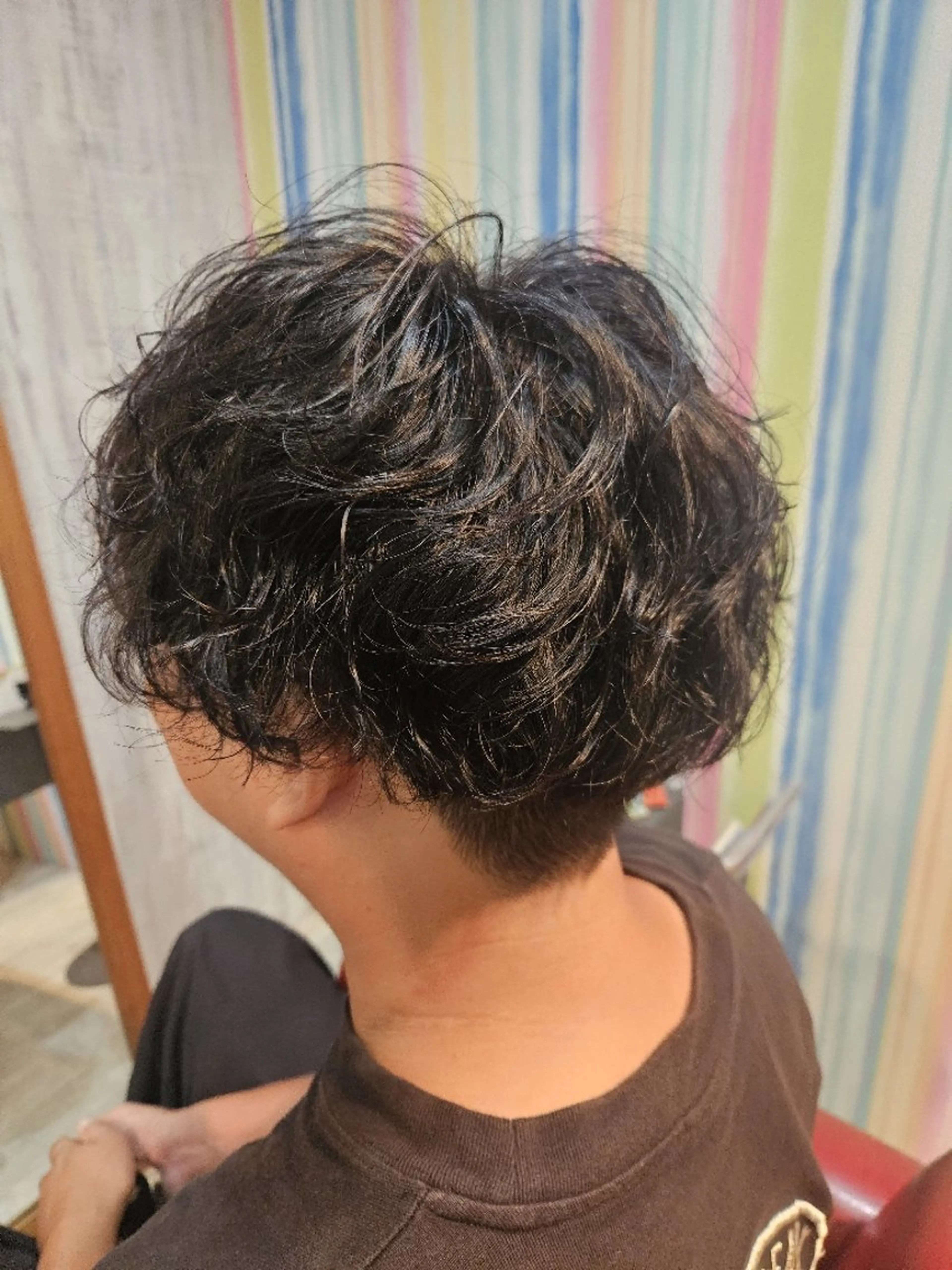 カット+パーマの写真