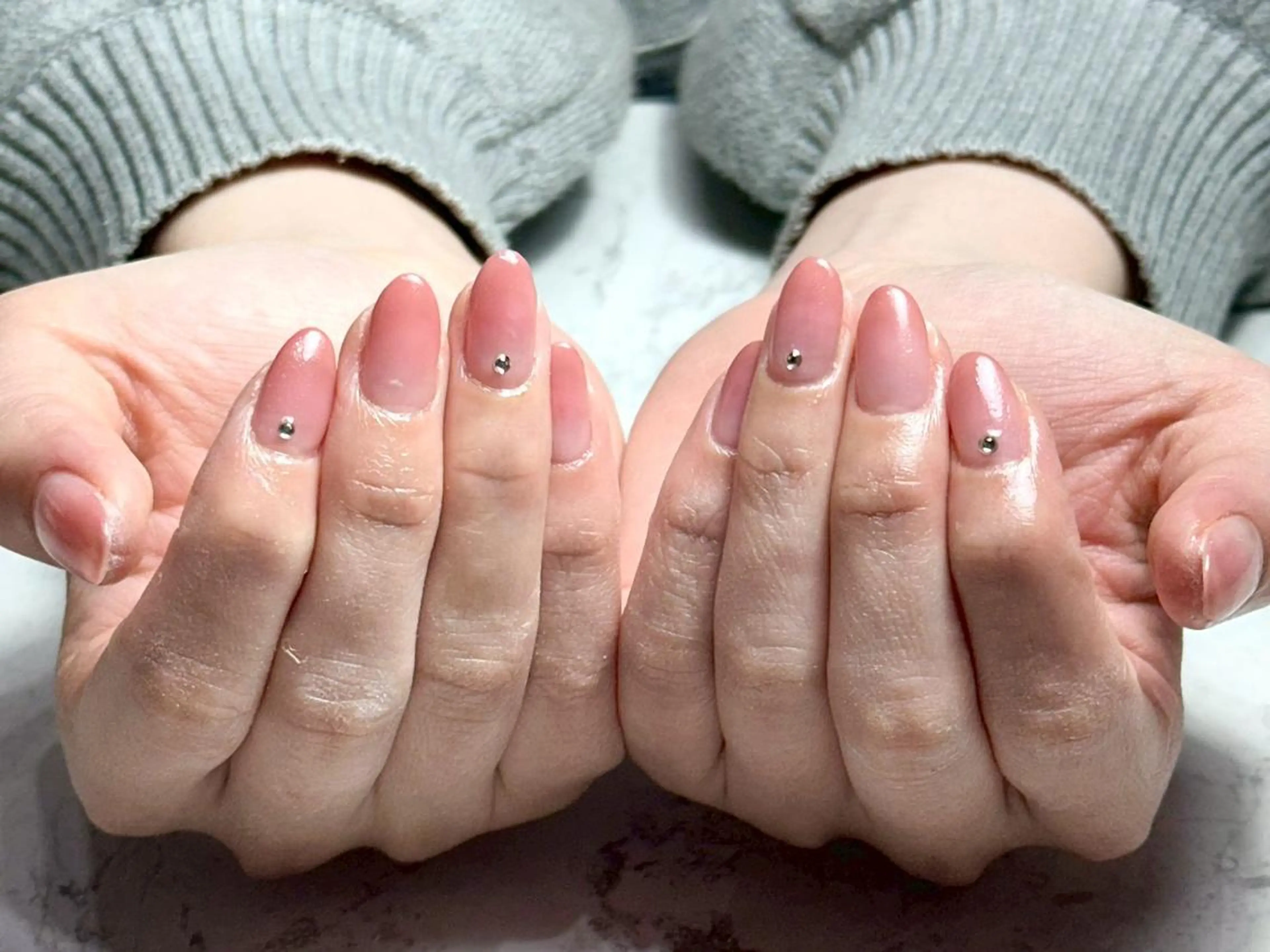 ネイル ワンカラーネイル ハンドネイル Reline まつげ、ネイルのマツエク・マツパデザイン