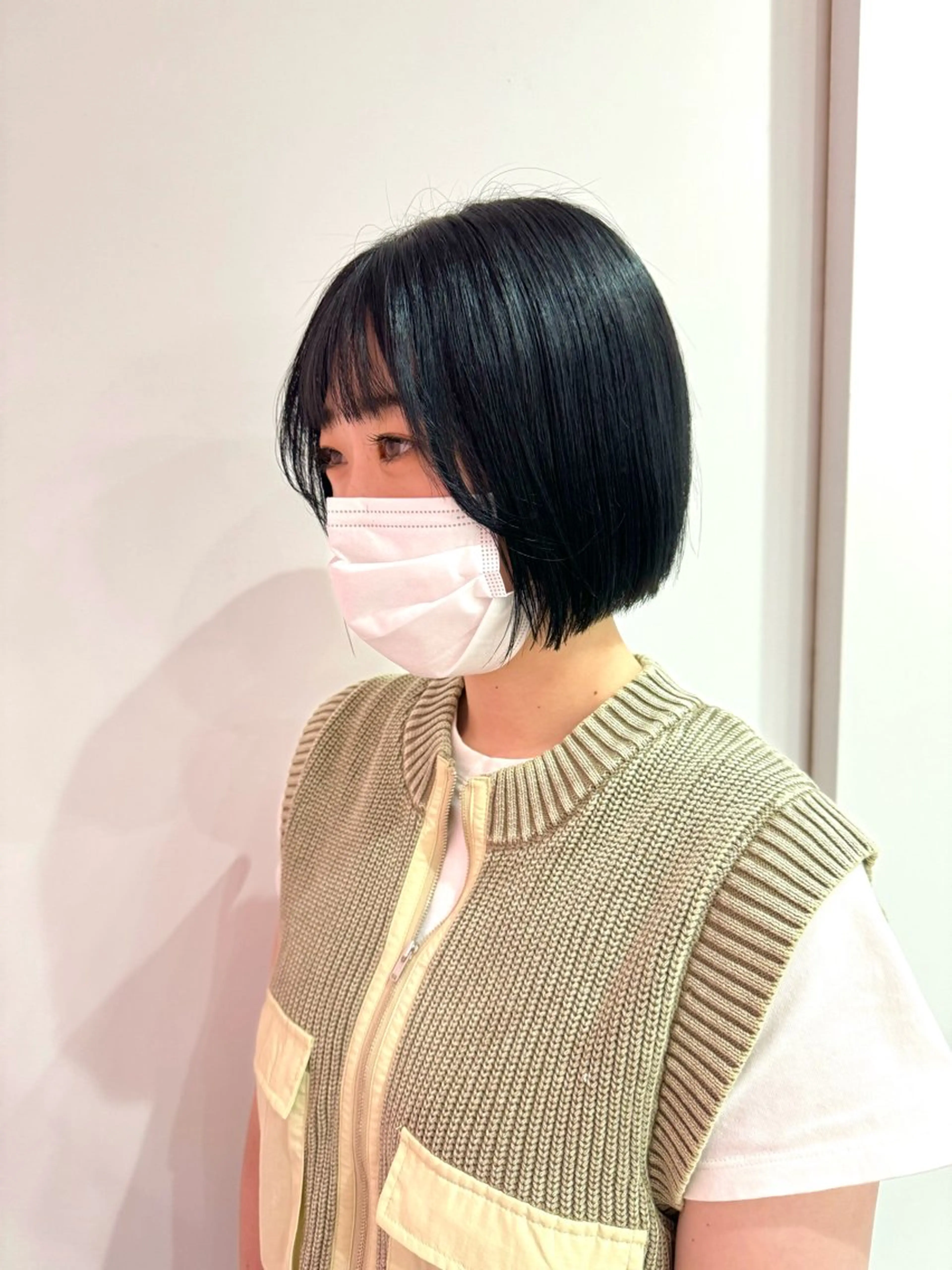 ショート カット ヘアカラー トリートメント 小谷野 真優のヘアスタイル