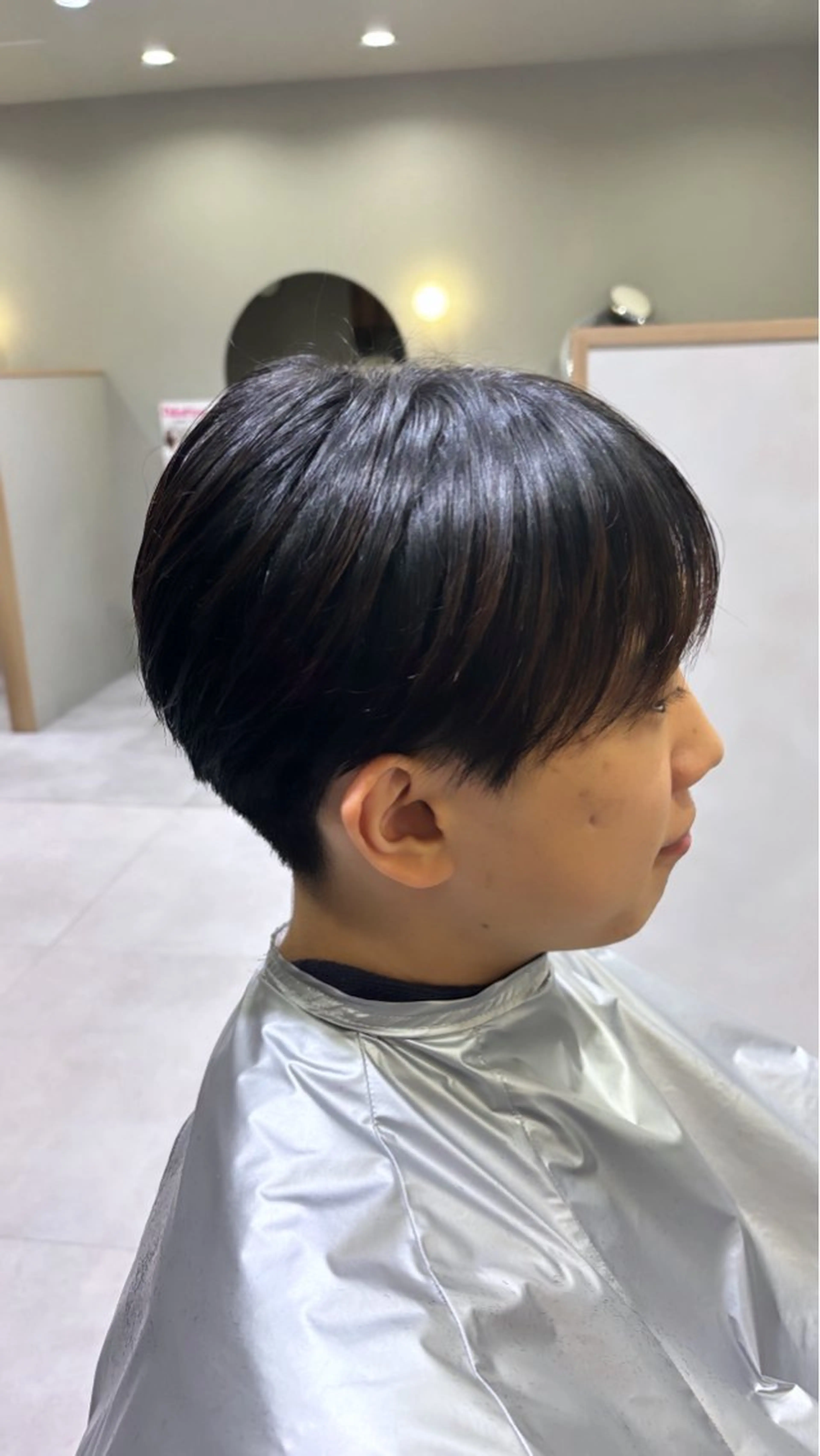 ショート メンズ reborn店長 🤍リルのヘアスタイル