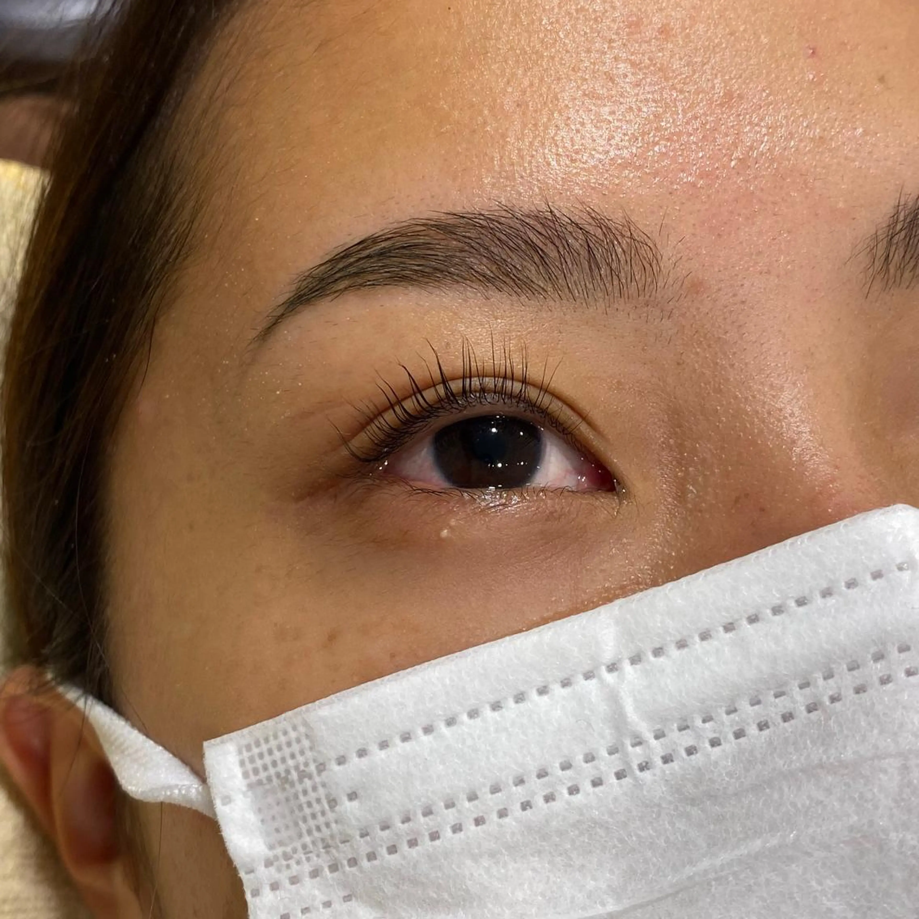 マツエク・マツパ パリジェンヌラッシュリフト 一重×まつ毛パーマ chiri／似合わせ ×韓ドルまつ毛パーマのマツエク・マツパデザイン