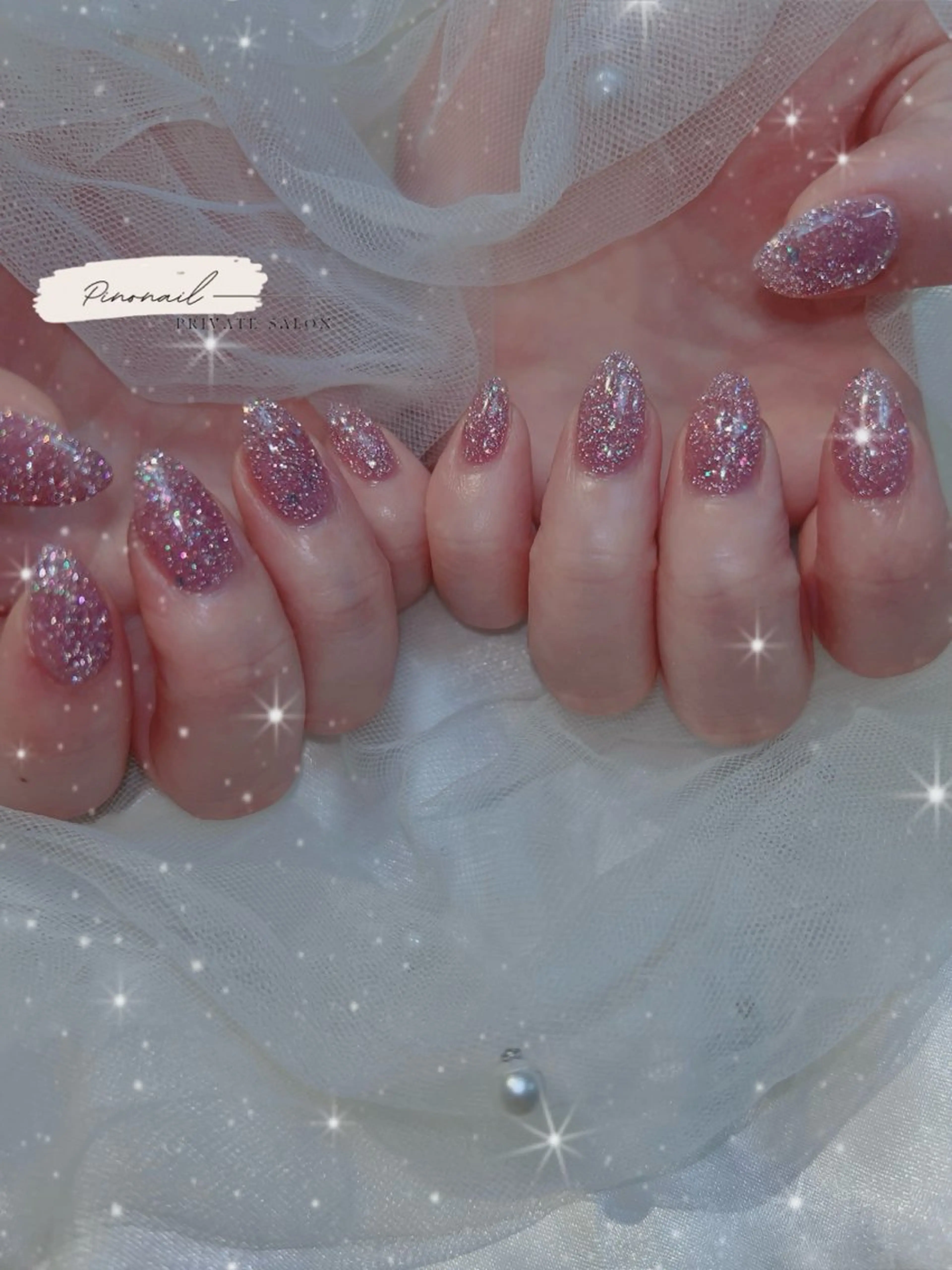 ネイル フラッシュネイル ハンドネイル pinonail所属・Pino Nailのネイルデザイン