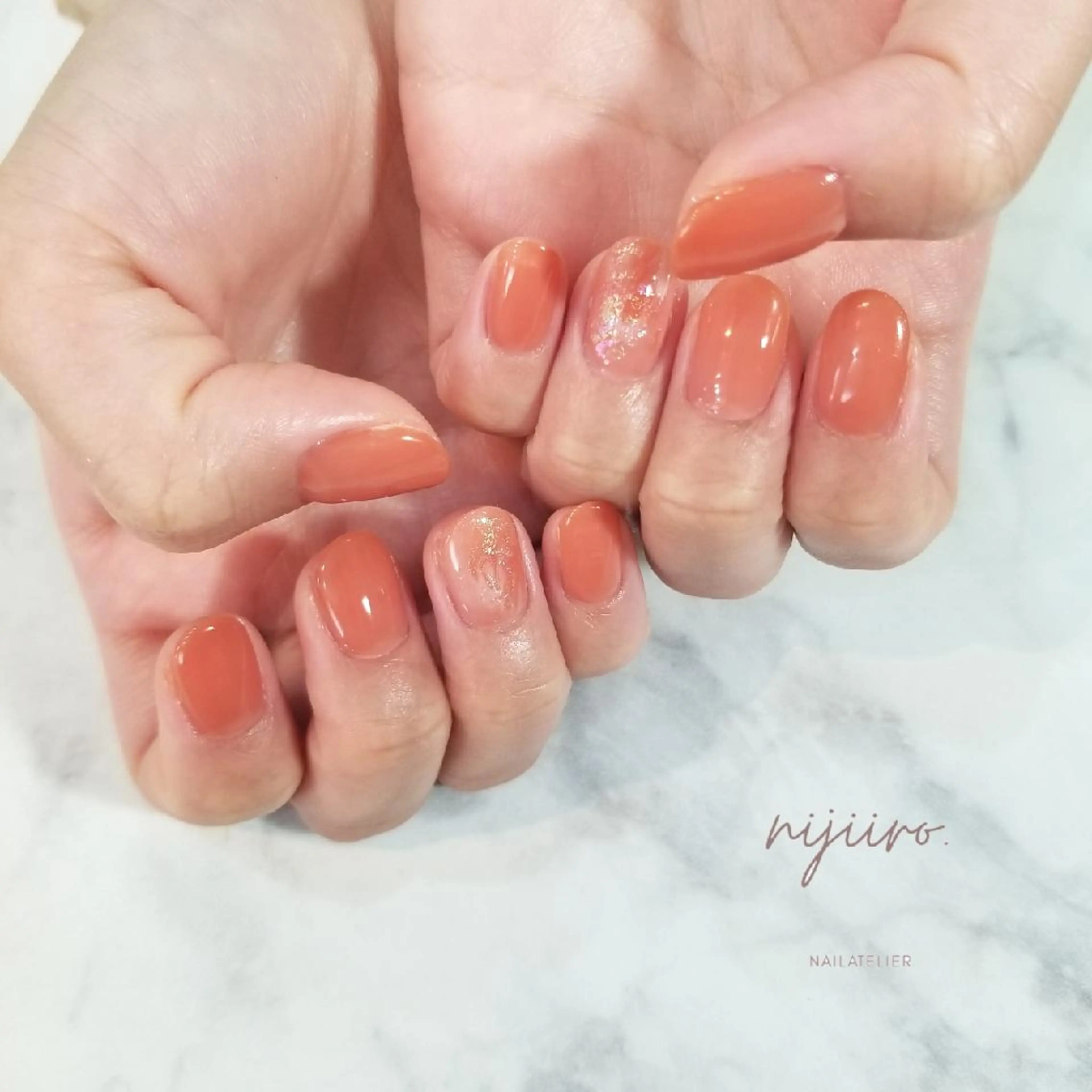 ネイル ハンドネイル nijiiro🌈 サトウのネイルデザイン