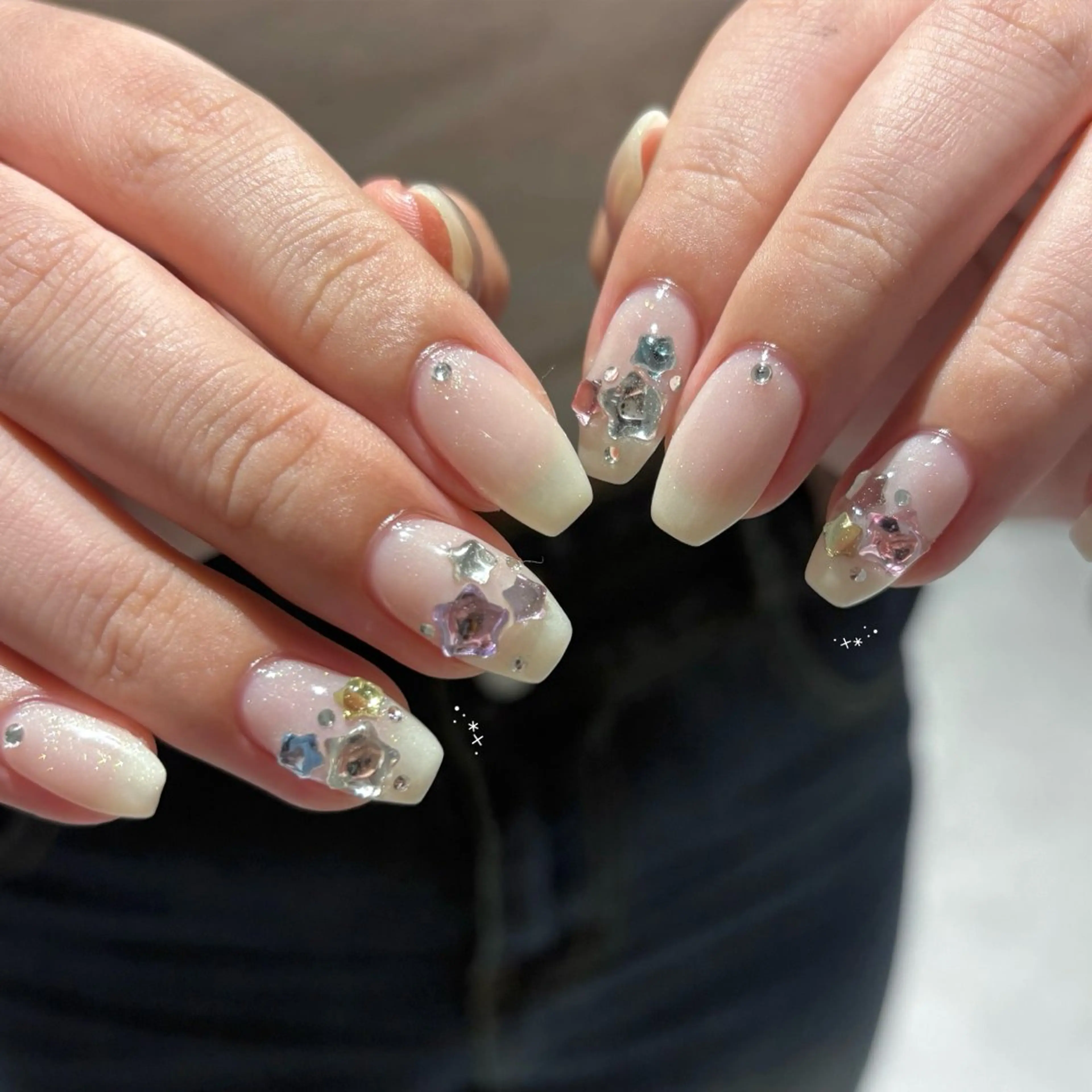 ネイル ハンドネイル 星 みづきのネイルデザイン