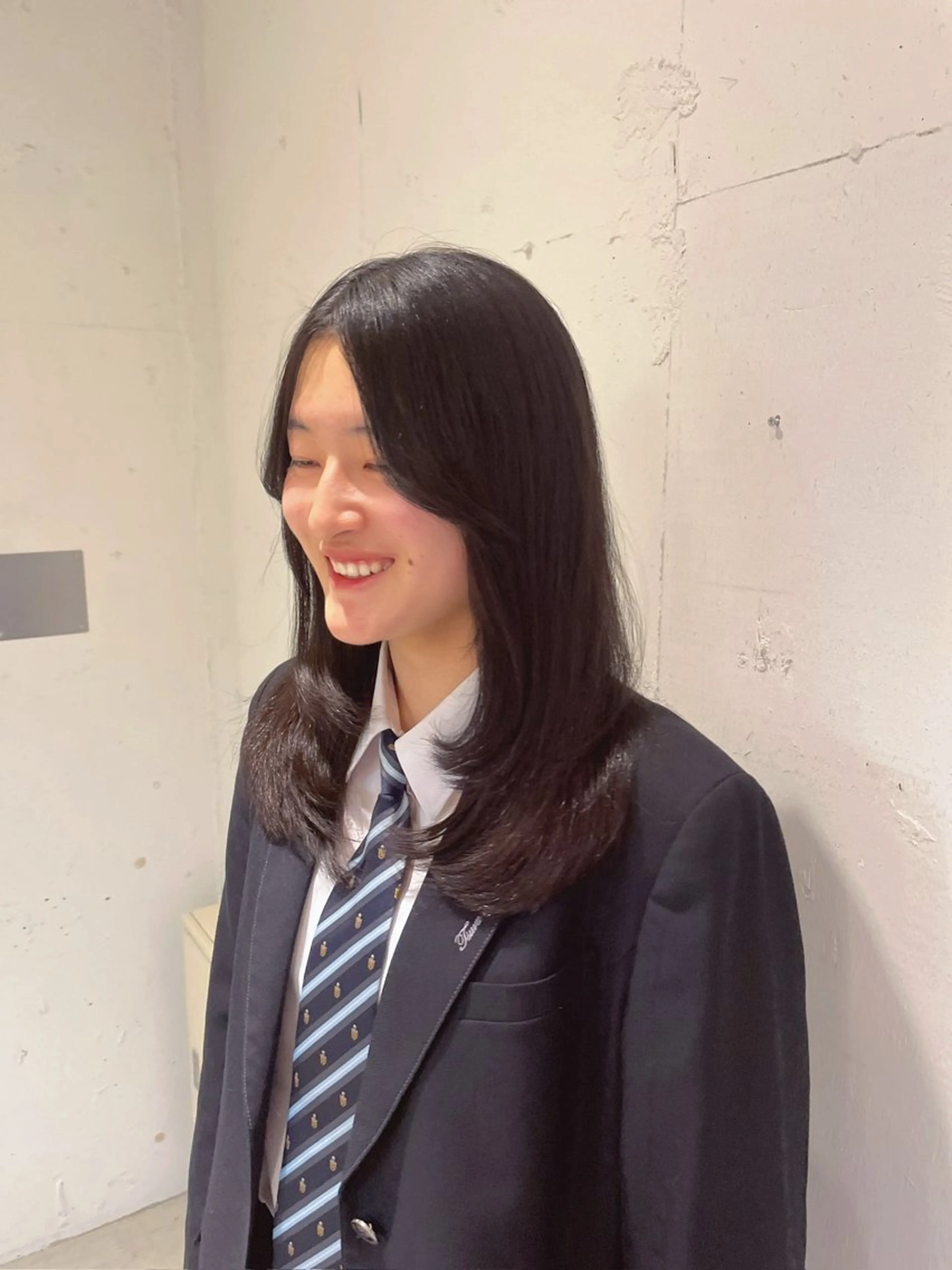 ロング 顔周りカット ユイナ ★暖色/レイヤー★のヘアスタイル