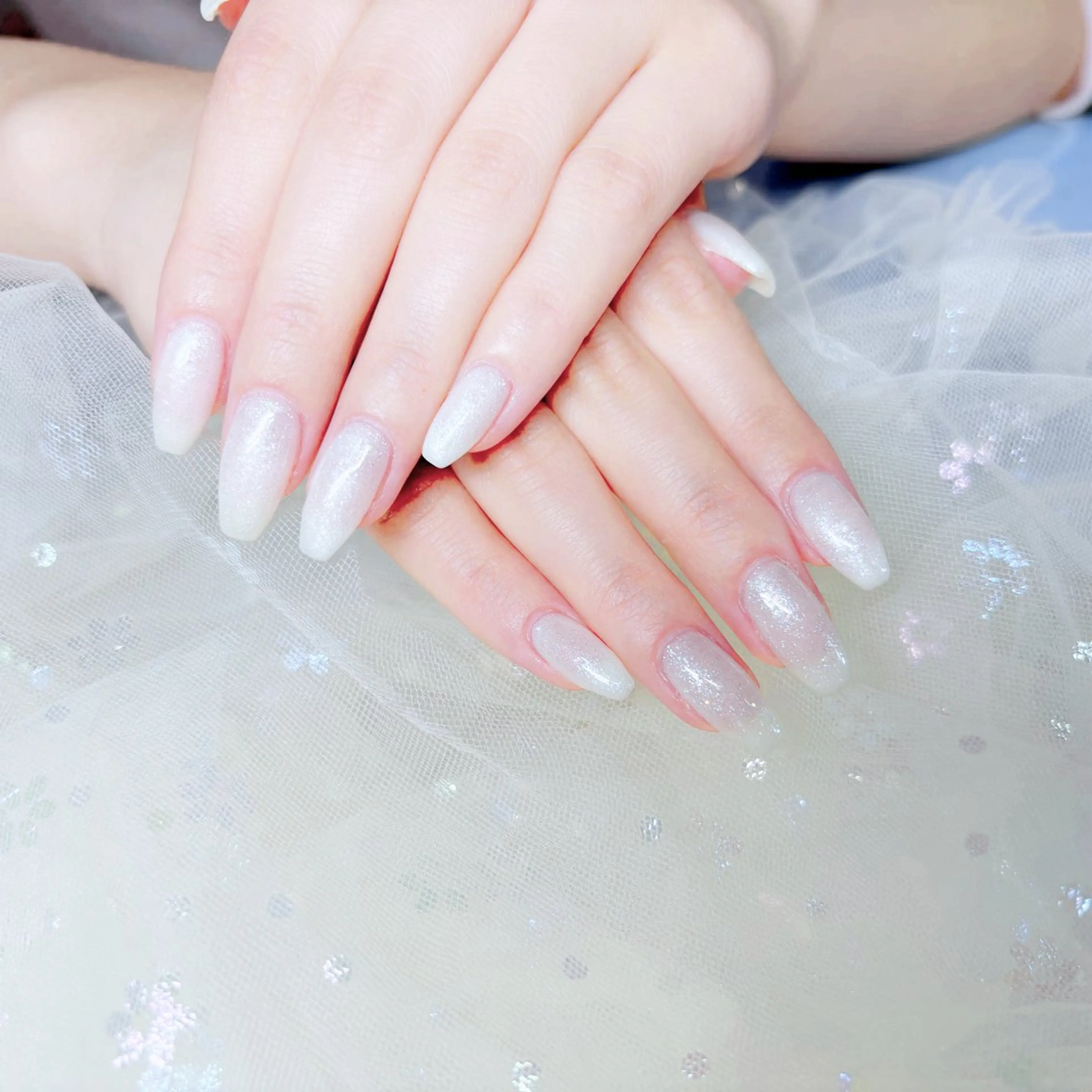 ネイル ハンドネイル H3 Nail Tsuki🦋💙のネイルデザイン