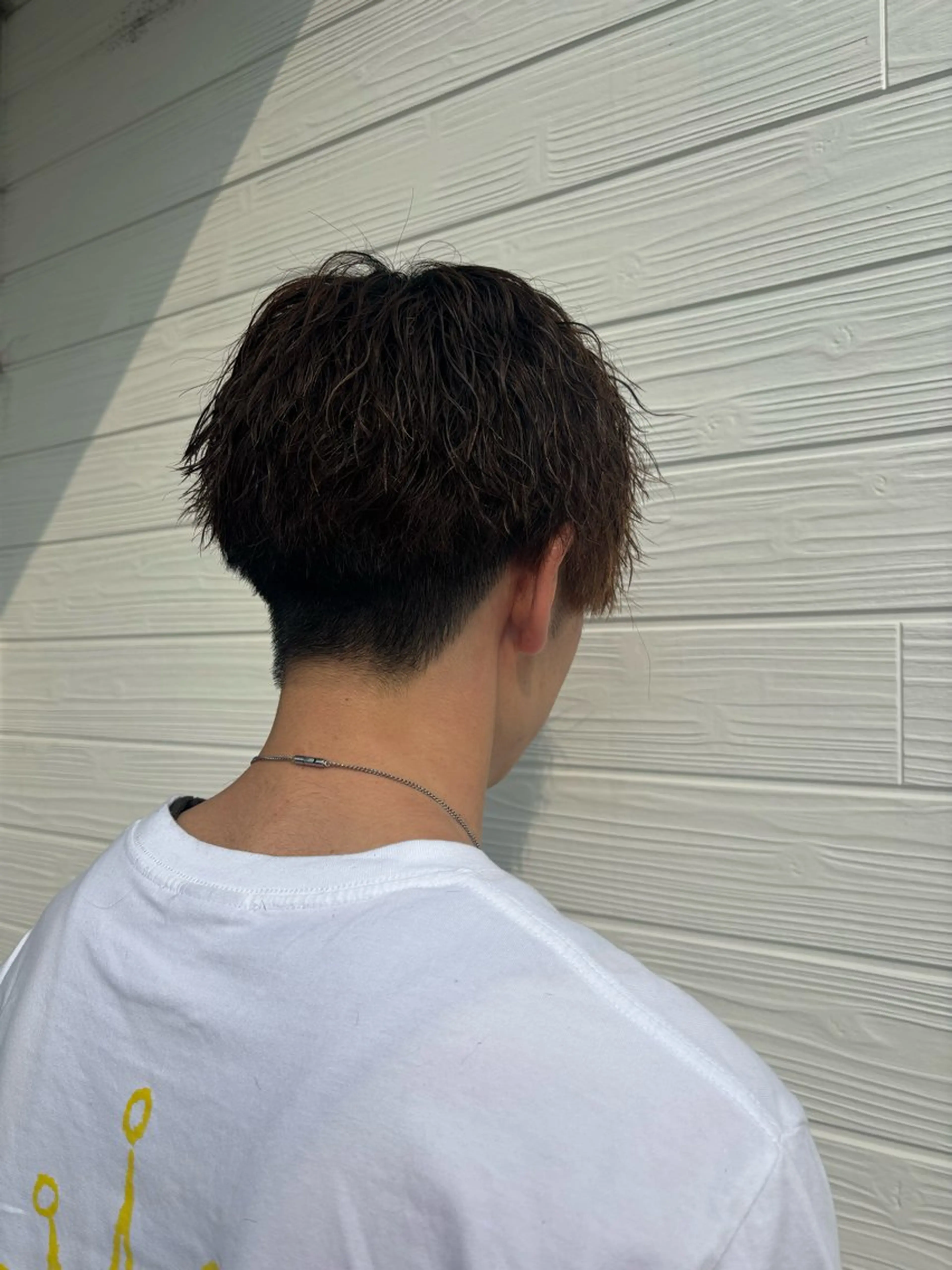 メンズカット＋パーマ＋ファインバブルの写真