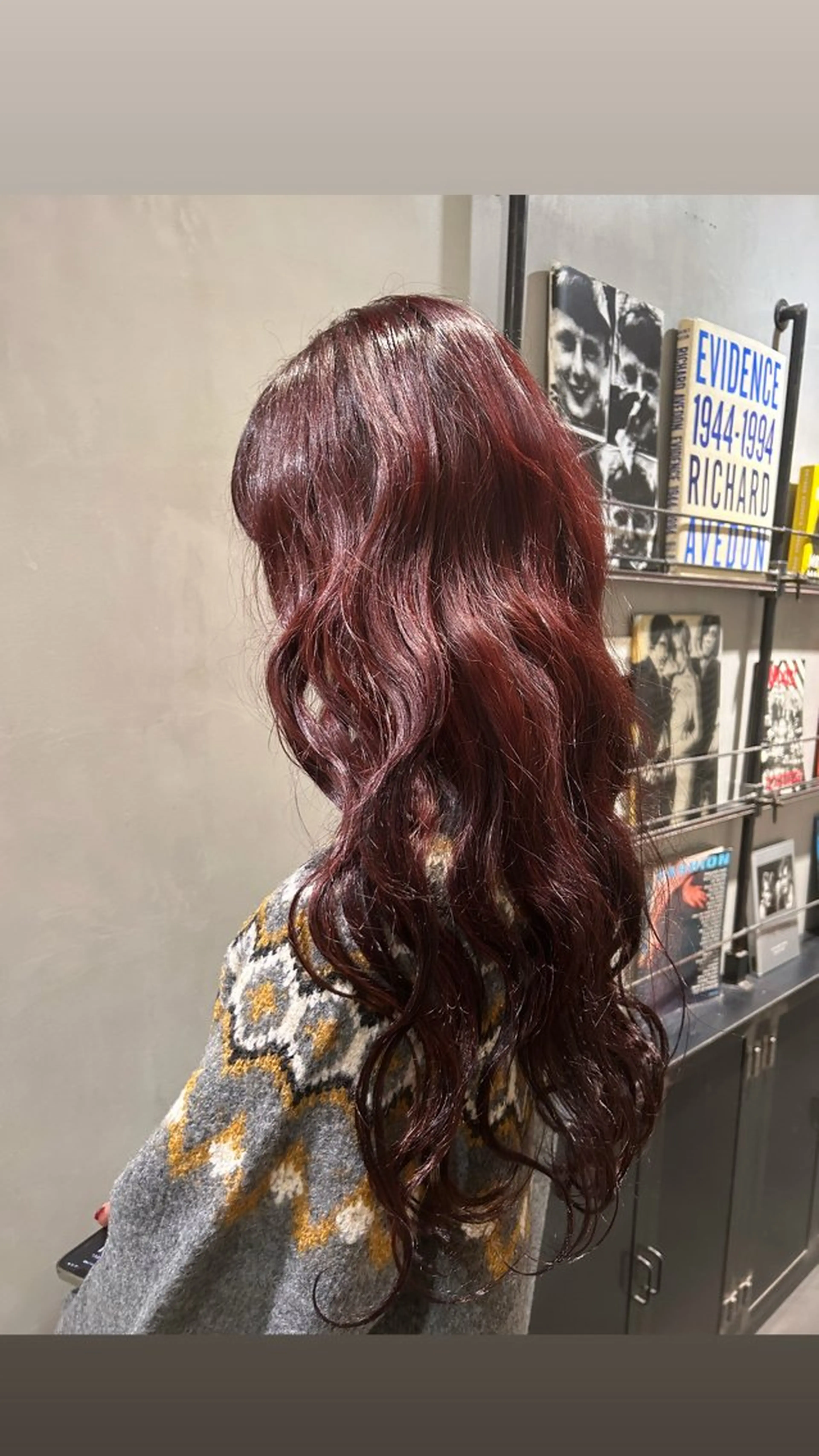 ロング カラー カット ヘアカラー タナカ カナ🫧のヘアスタイル