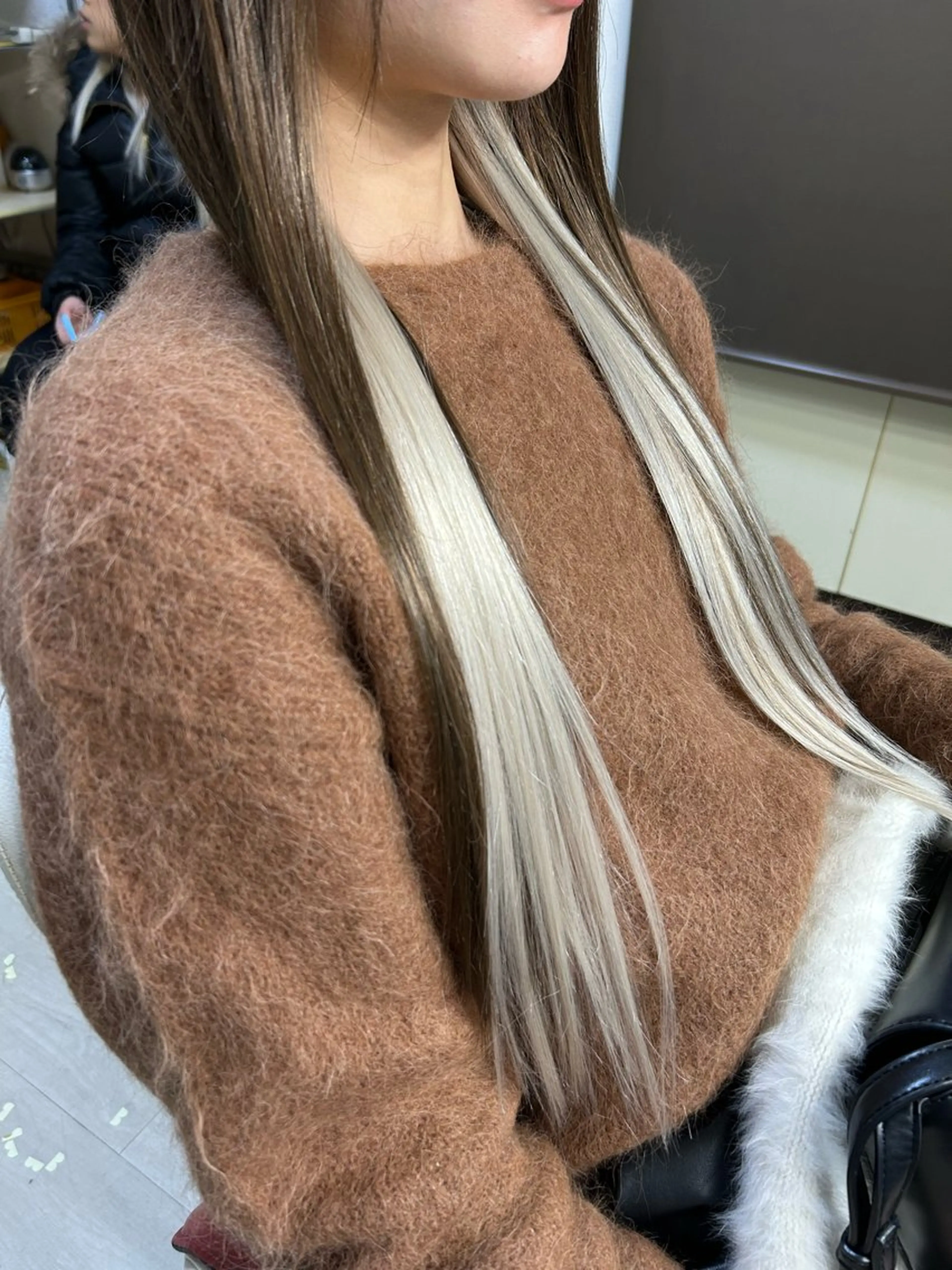 【‎🤍おへそあたりまで‎🤍】シールエクステ40本の写真