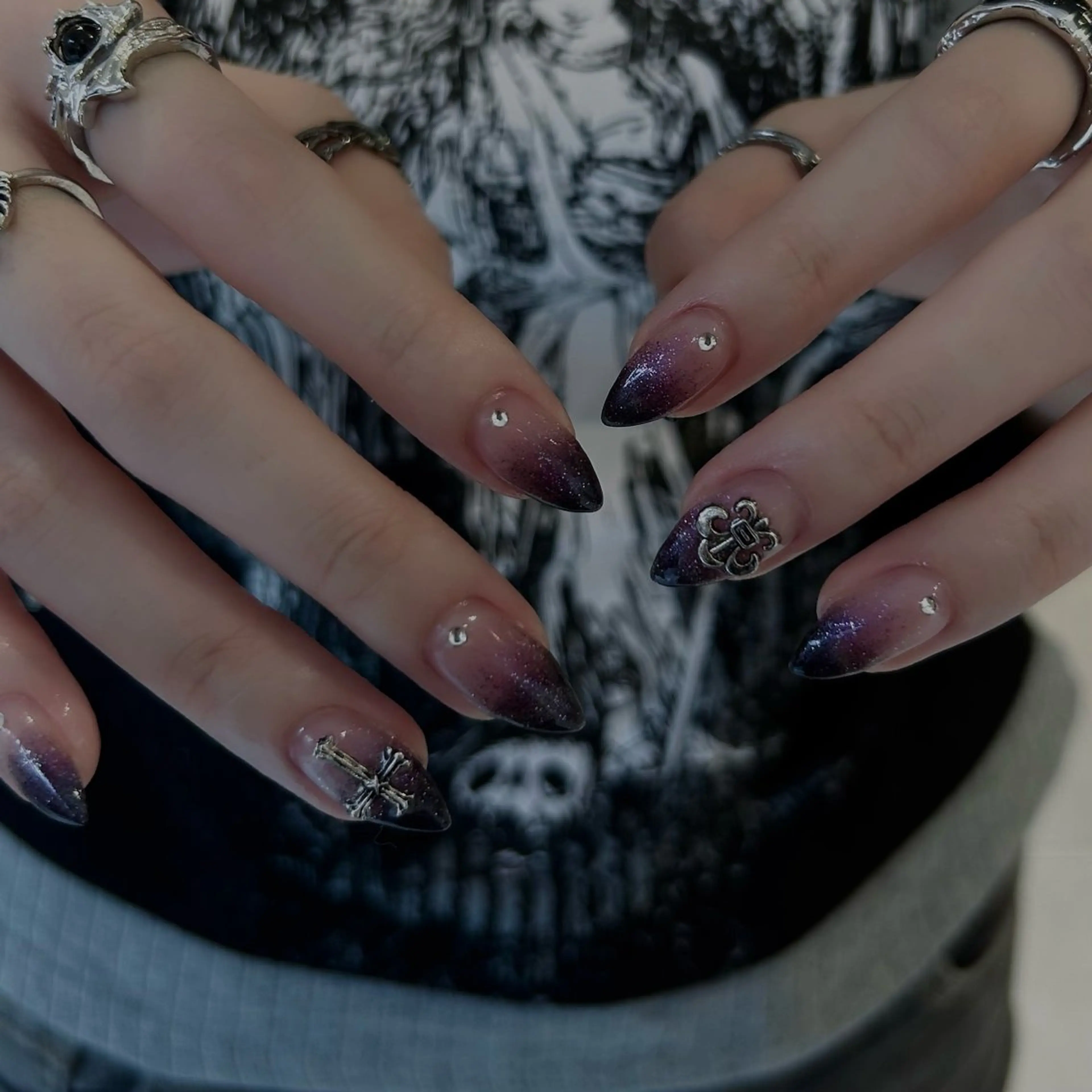 ネイル 持ち込み ハンドネイル Uzuki ／ROCCOnailのネイルデザイン