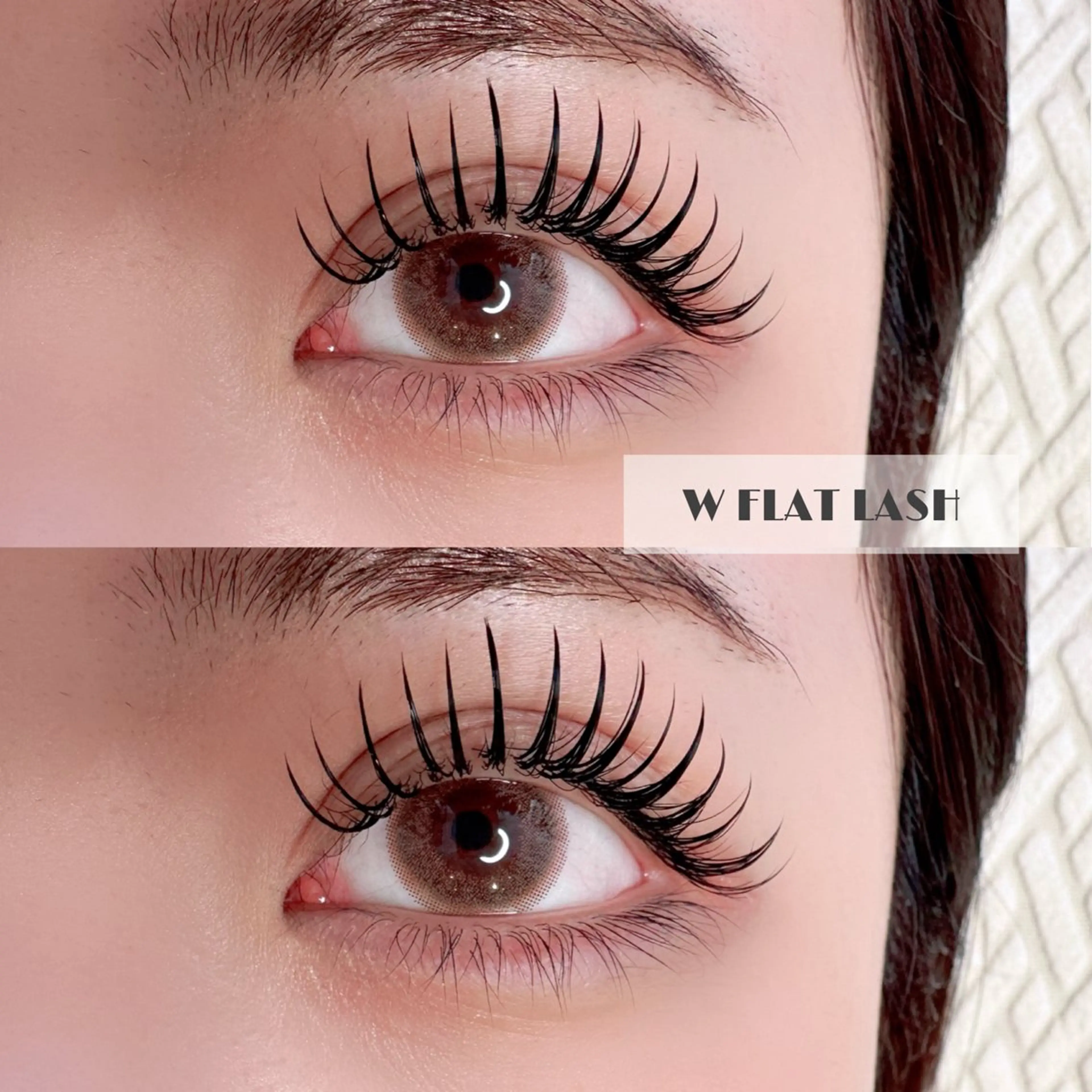 持続力抜群♡Wフラットラッシュ80束“オフ込み”の写真